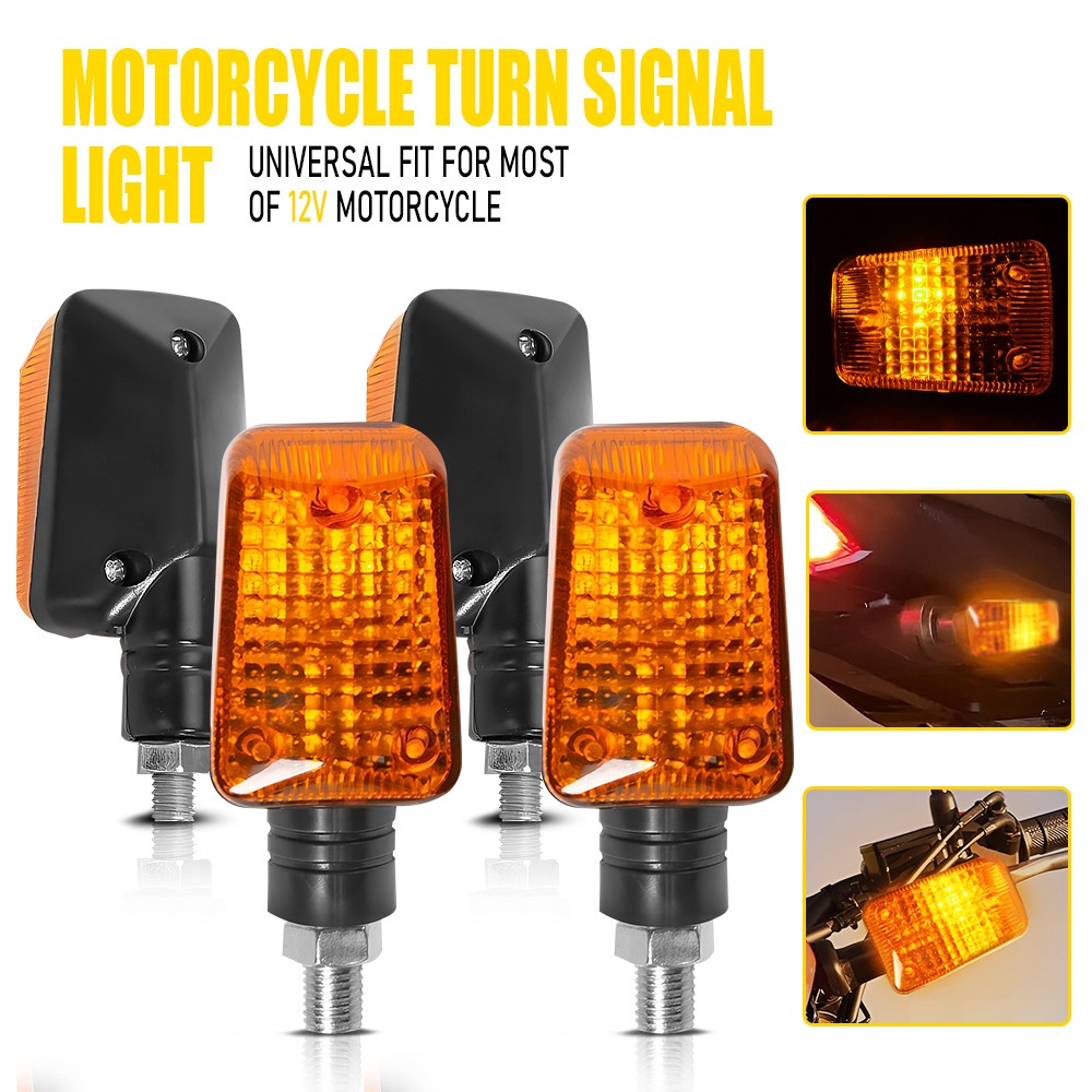 4PCS Motorcycle Turn Signals For Honda Nighthawk 250 650 750 Shadow VT750 VT1100