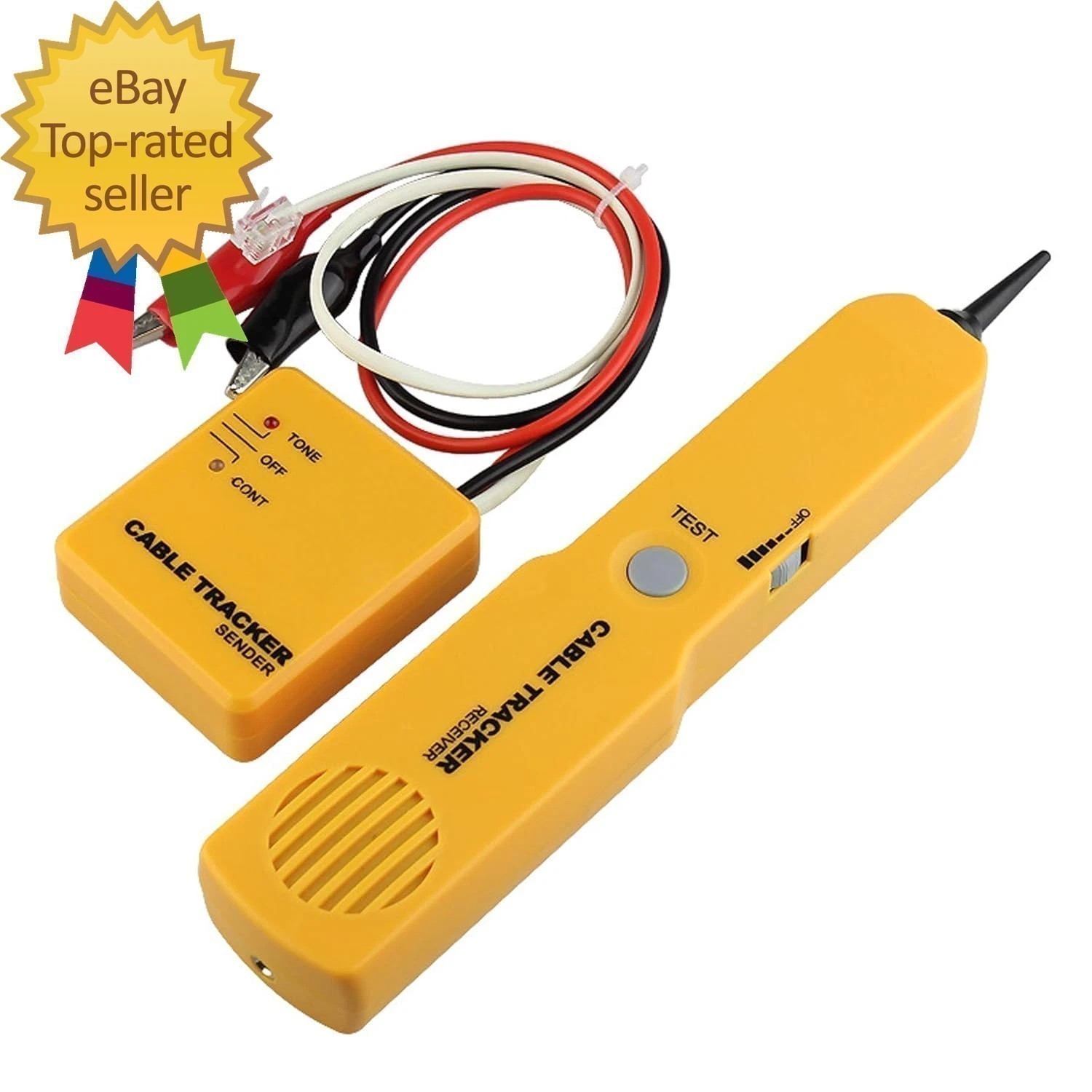RJ11 Cable Finder Tone Generator Probe Tracker Wire Network Tester Tracer Kit