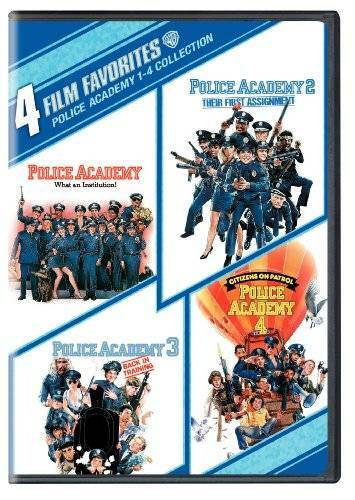 4 Film Favorites: Police Academy (Police Academy, Police Academy 2, Polic - GOOD
