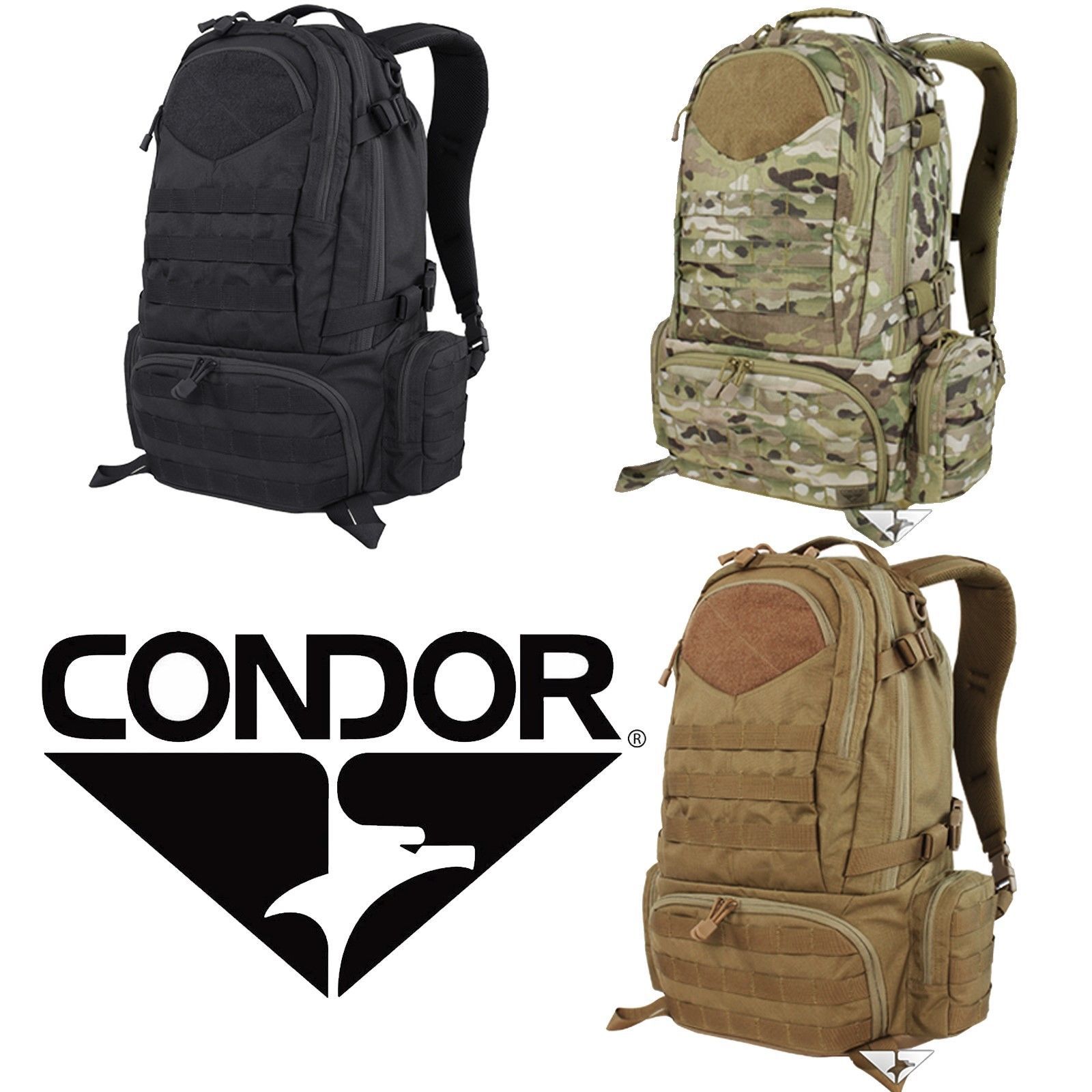Condor Elite 111073 Titan Durable Travel Hiking Assault Pack Combat Backpack