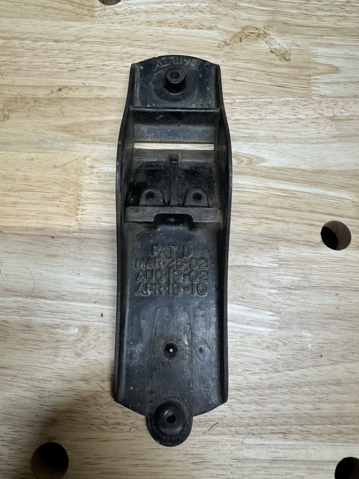 Stanley Number 4 Type 11 Hand Plane - 3 Patent Dates