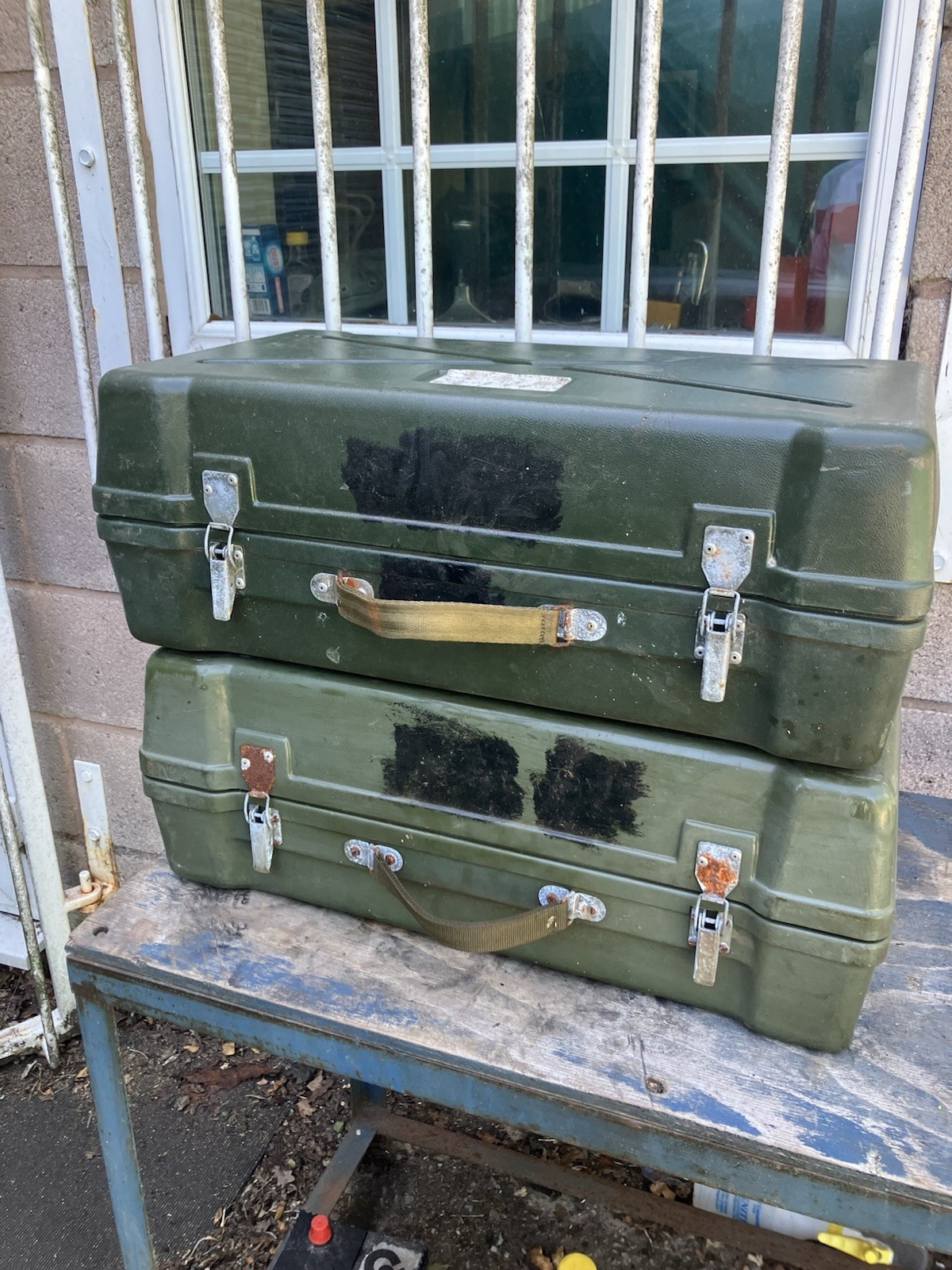 British Army IWS Starlight Heavy Duty Transit Case Storage Box Used See Pics