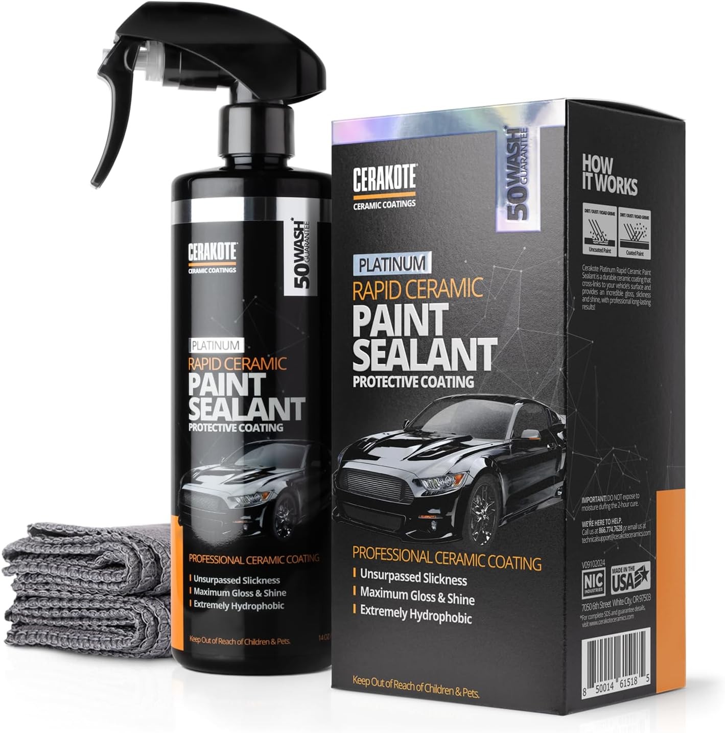 Nano Ceramic Car Glass Coating Liquid Hydrophobic AntiScratch Auto Care Quick HQ