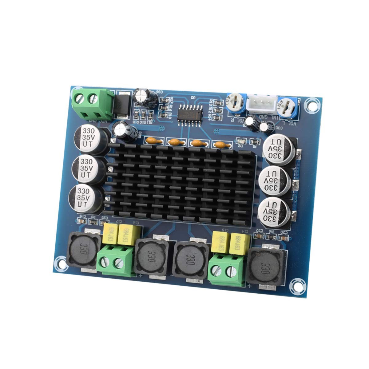 Clyxgs TPA3116D2 Dual Channel Class D Digital Power Audio Amplifier Board, DC...