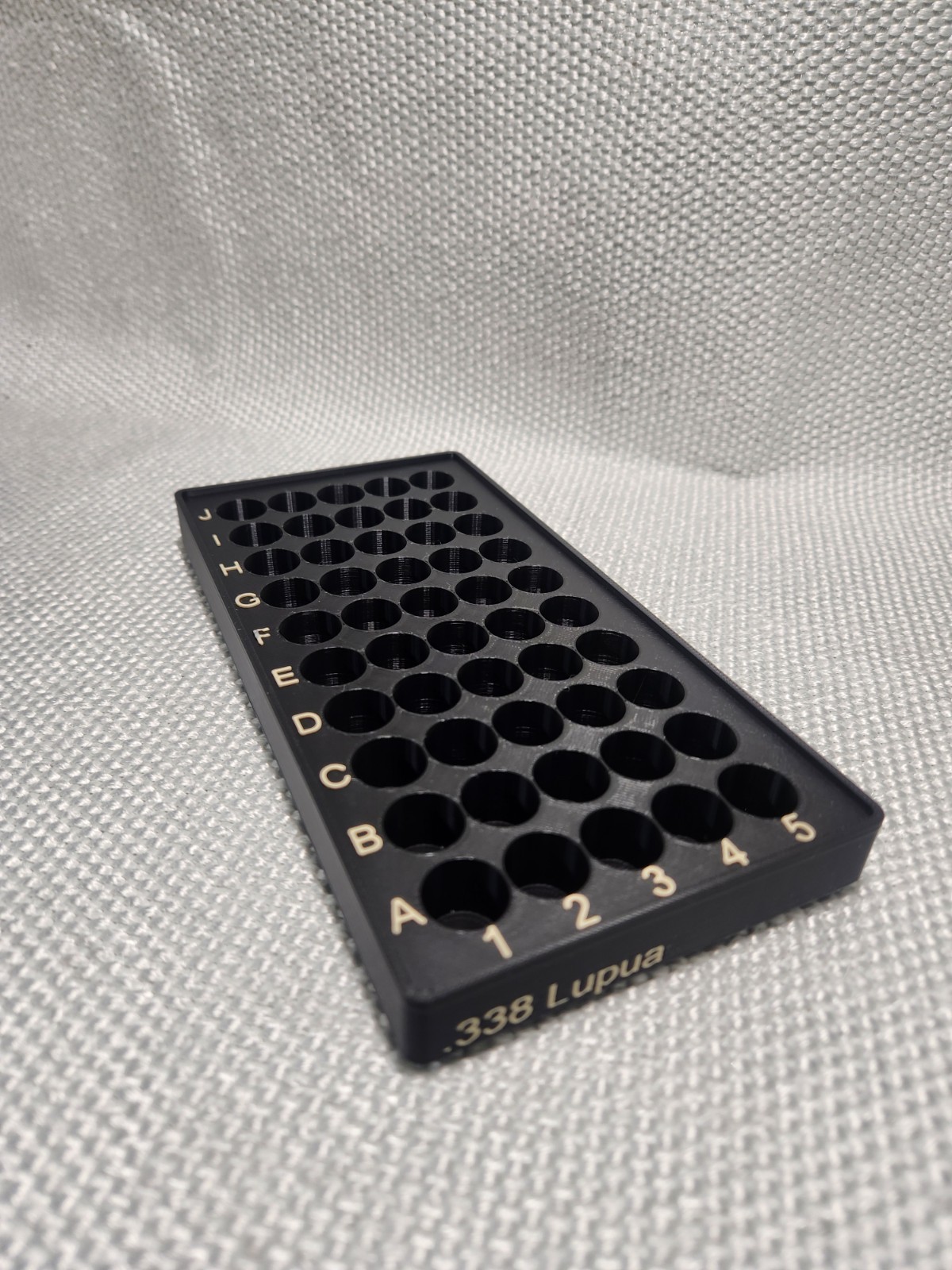 .338 Lupua 50rd reloading tray, Stackable, Different color options