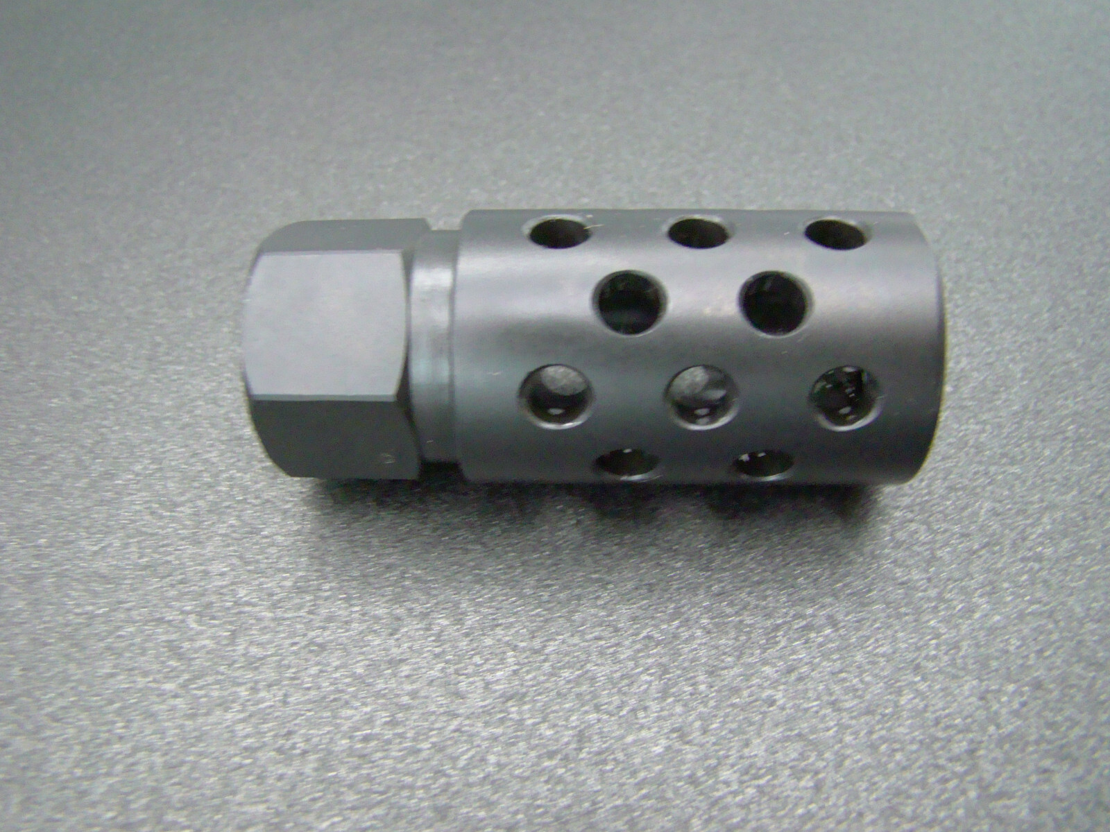 Steel Muzzle Break Compensator  2.0"  23 HOLE 5/8-24 Made in the USA