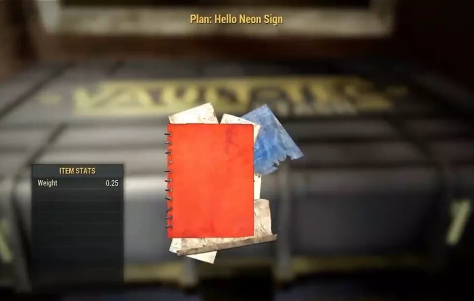 (Xbox) Hello Neon Sign Plan