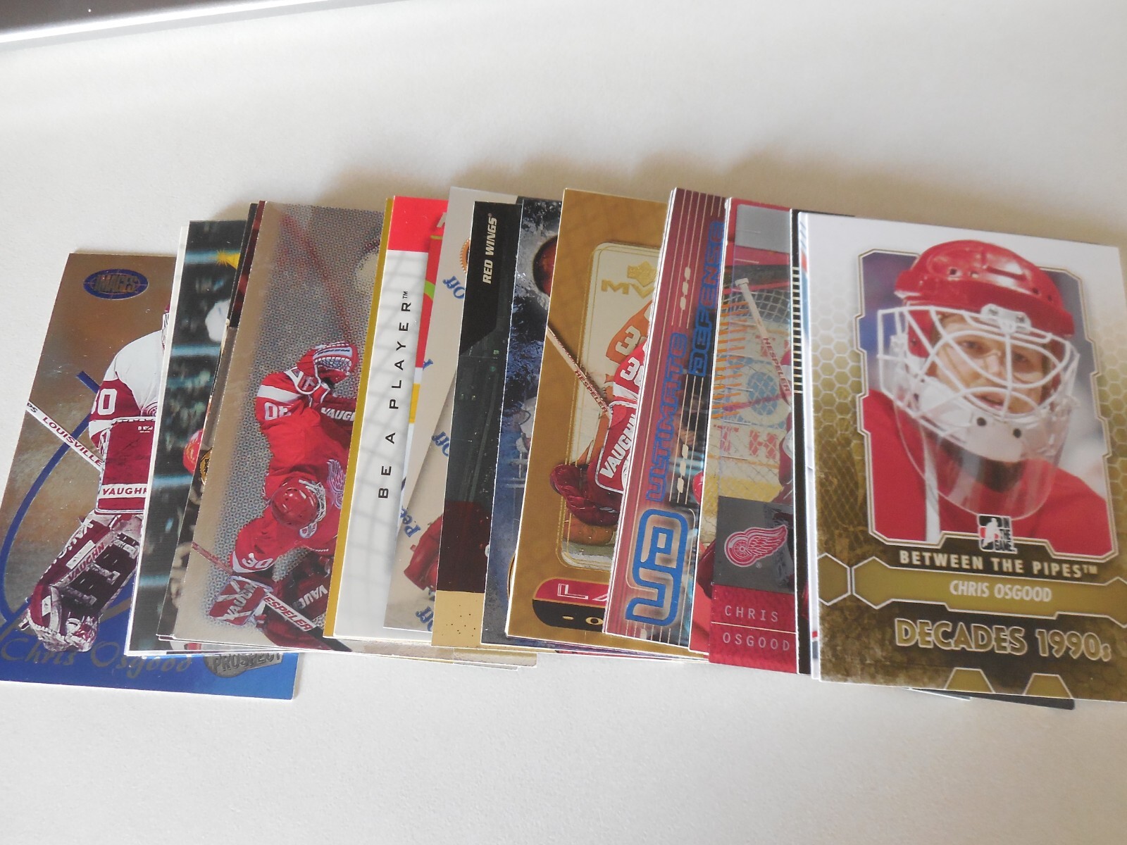 Chris Osgood hockey cards U PICK