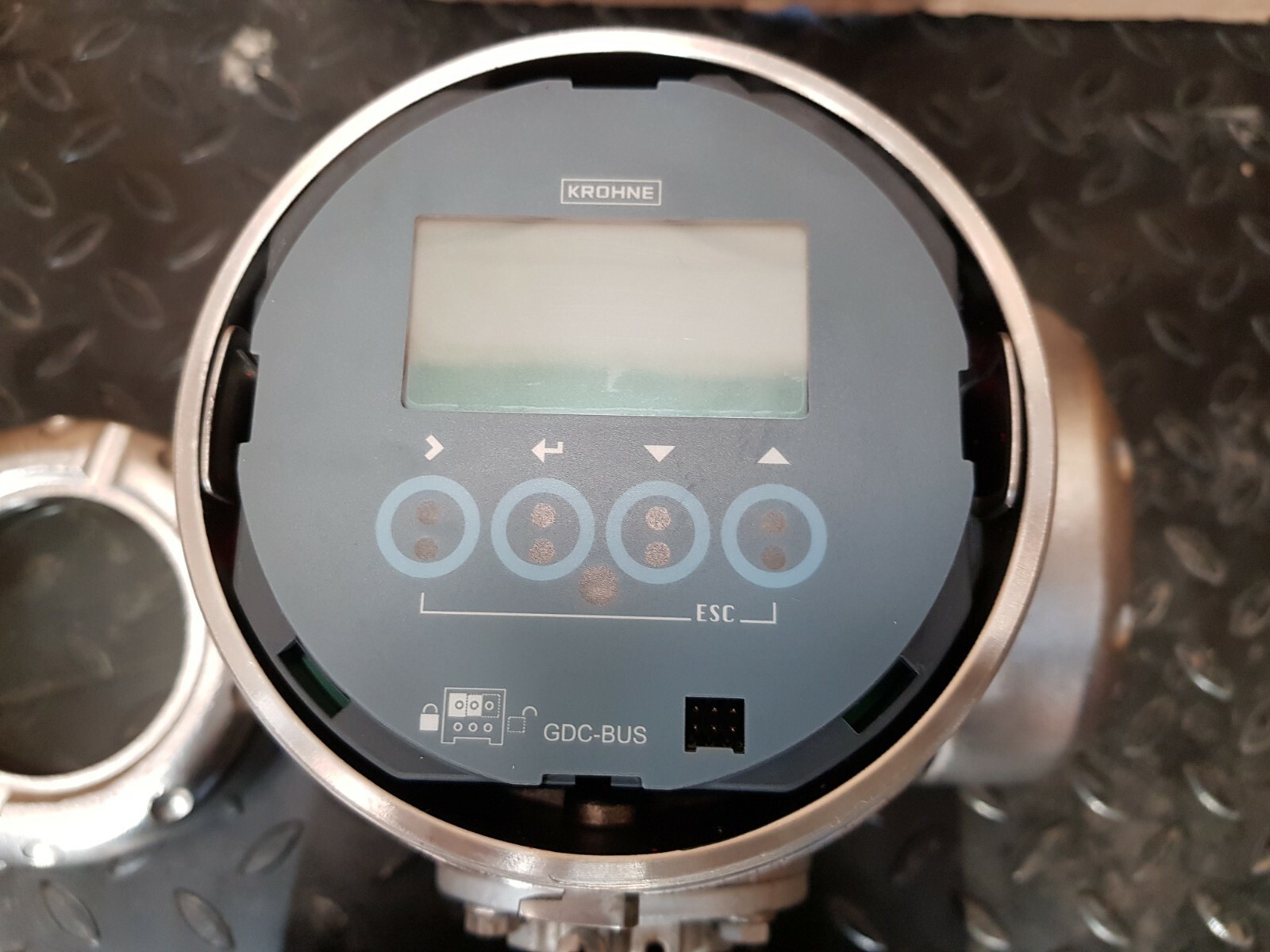 KROHNE CONAUT OPTIFLUX KC4300 C/6 EEX Measuring System Flowmeter