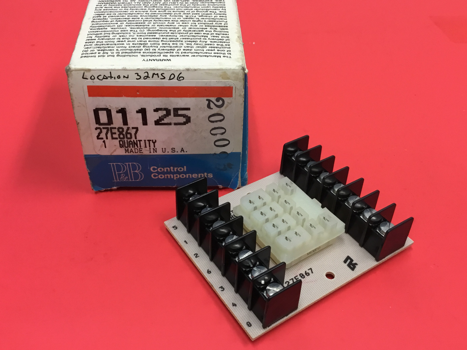 Potter & Brumfield - P/N: 27E867 - Relay Socket - NEW