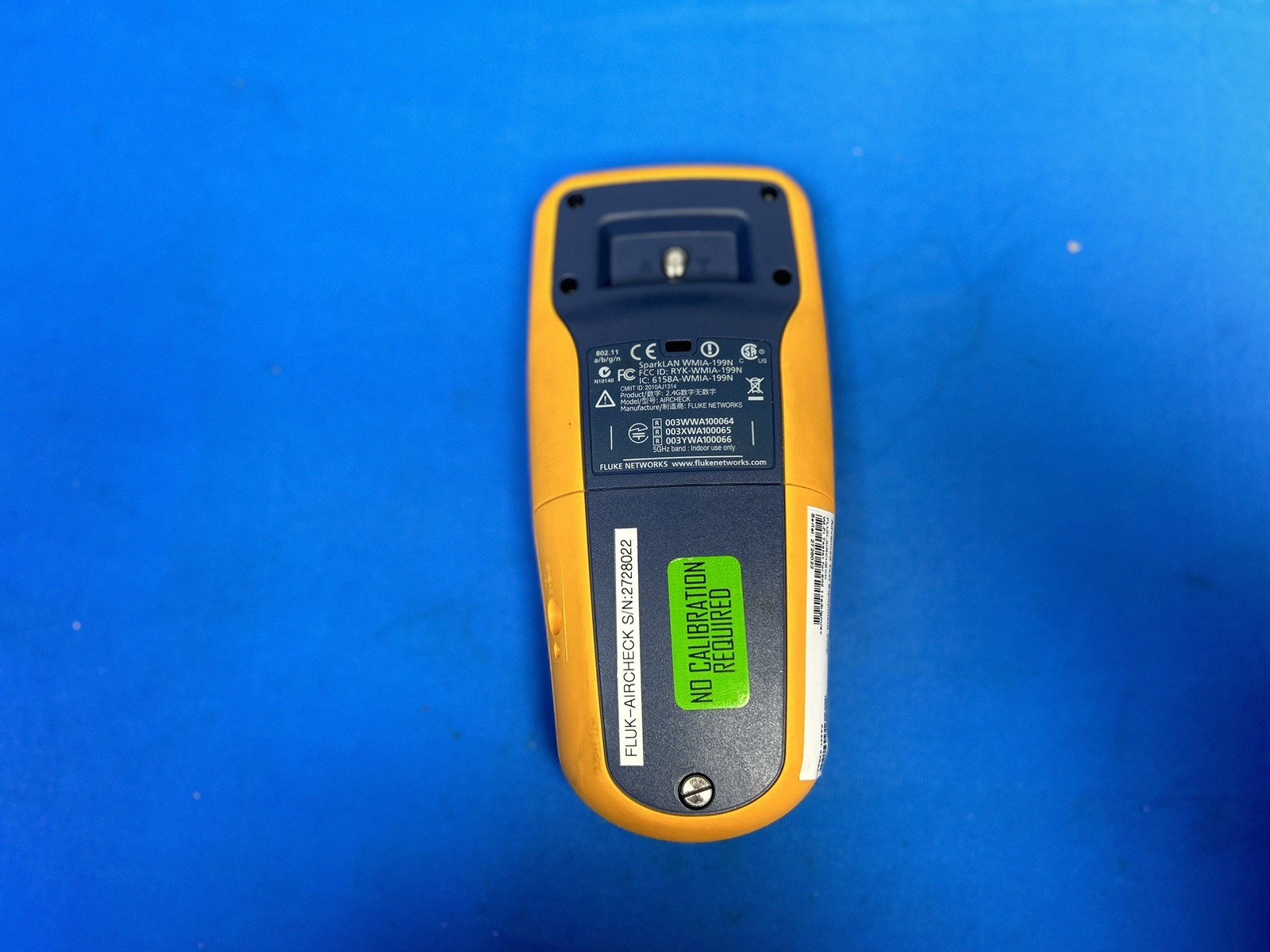 Fluke Networks AirCheck Wi-Fi Handheld Wireless Network Tester