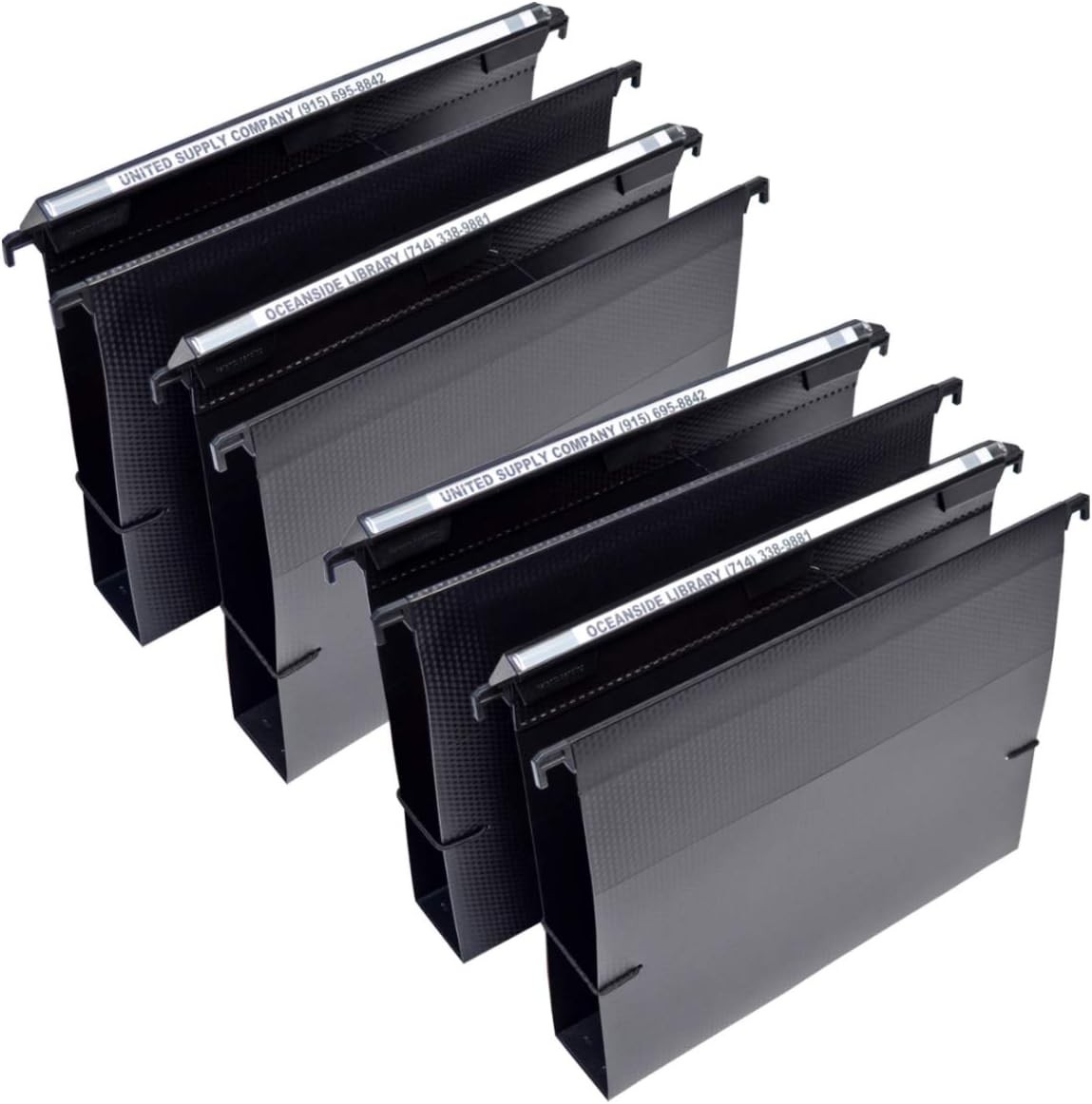 MagniFile Extra-Capacity Hanging File Folders 2" Box-Bottom Letter Size Feature