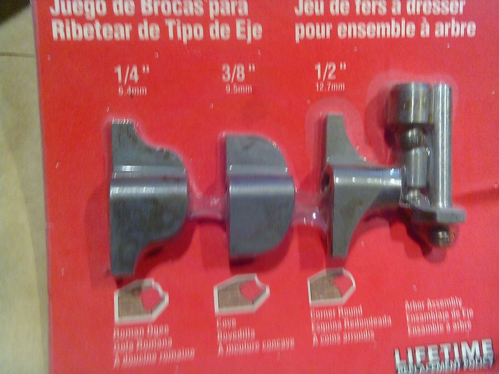 Vermont American HSS Edging Router Bit Set 22694