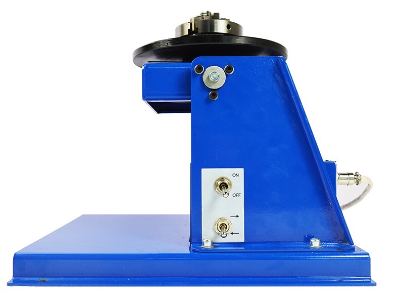 10KG Positioner Turntable Welding Positioner Auto Positioner with 80mm Chuck