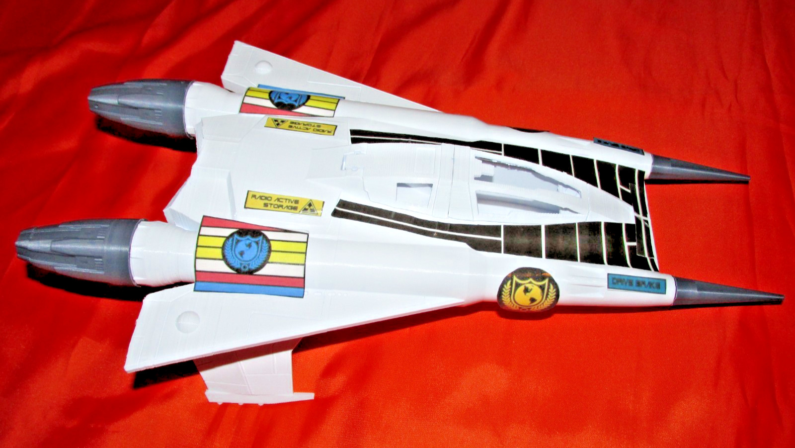 BUCK ROGERS 25th CENTURY 3.75 " MEGO FIGURE SCALE STARFIGHTER 3D Fan Made READ!!