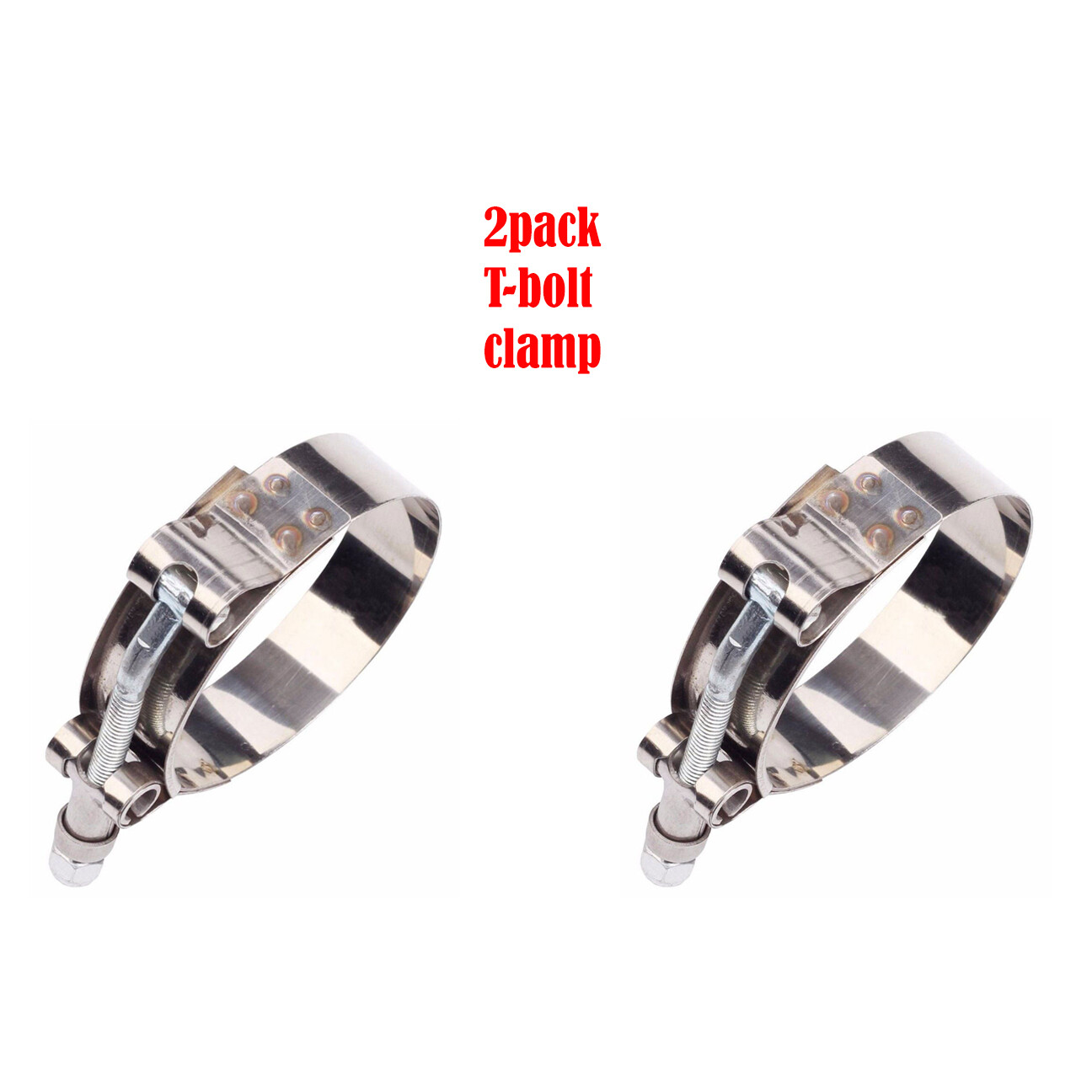 3" metal TBolt clamp for Turbo Intake Silicone Hose Coupler Clamps 2/4/6 pack