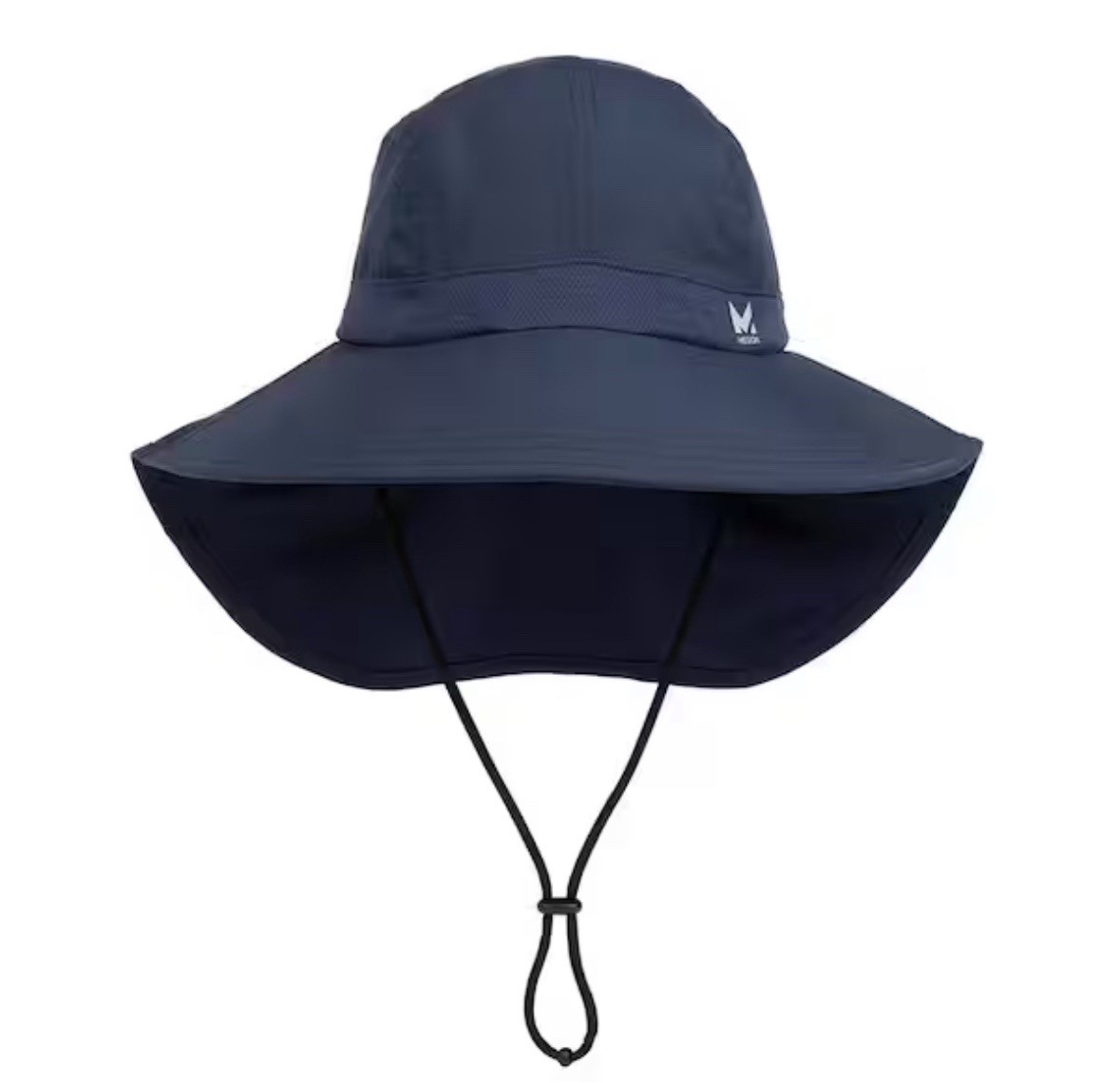 Mission UPF50 Sun Protection Hat with Drawstring NAVY BLUE  (2025-MH)