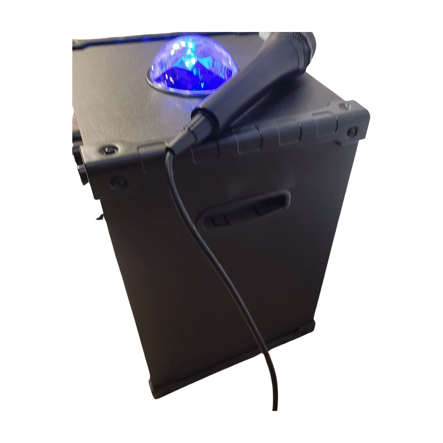 Portable GPX Karaoke Party Machine- JB179B, Bluetooth, Light Effects, Microphone