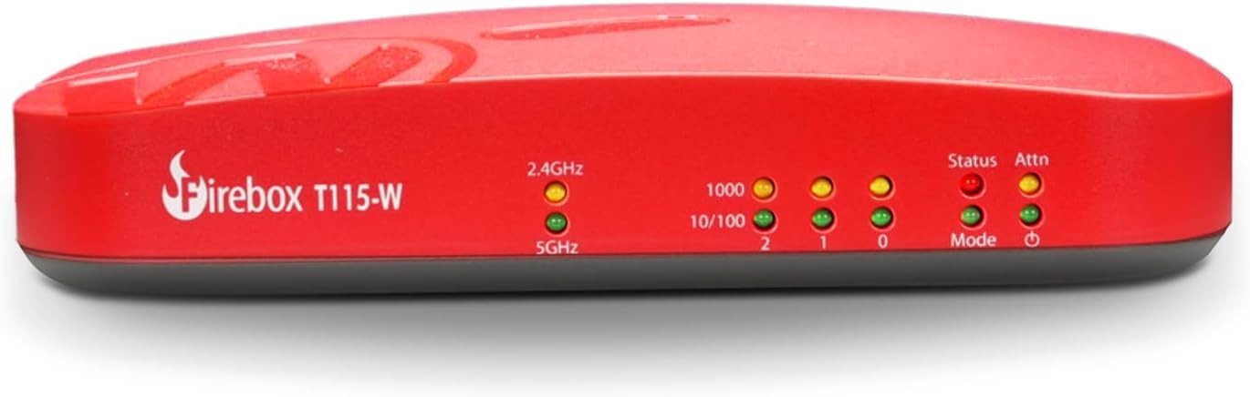 WatchGuard Firebox T115-W Firewall with 3 YR Basic Security Suite   WGT116033