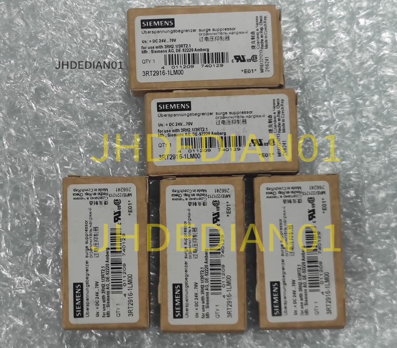 1PCS SIEMENS In Box 3RT2 916-1LM00 Surge Suppressor 3RT2916-1LM00 New