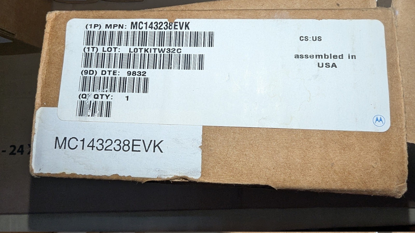 Motorola M143238EVK Neuron Chip LiteNode Lonworks