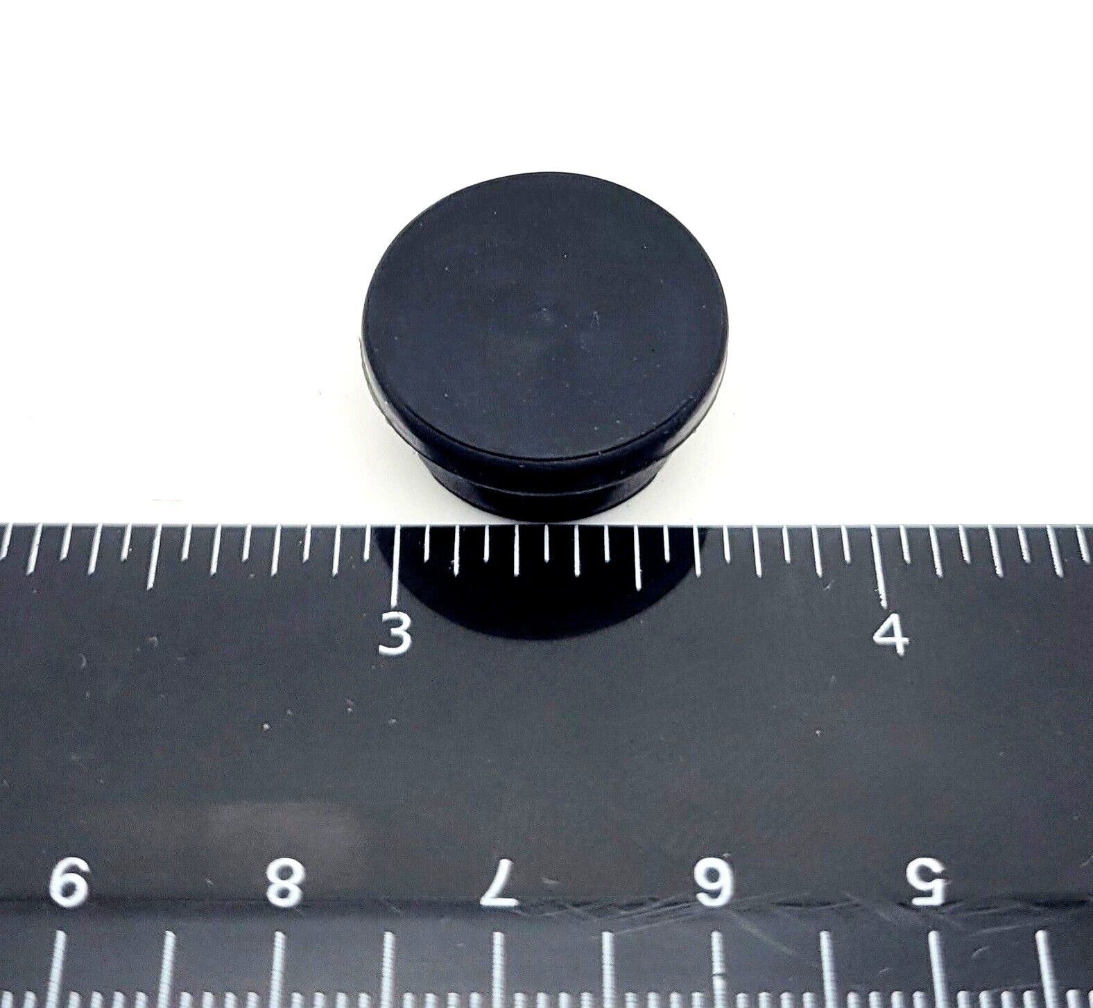 5/8" Rubber Drill Hole Plugs Push In Compression Stem Silicon Covers 3/4" Top OD