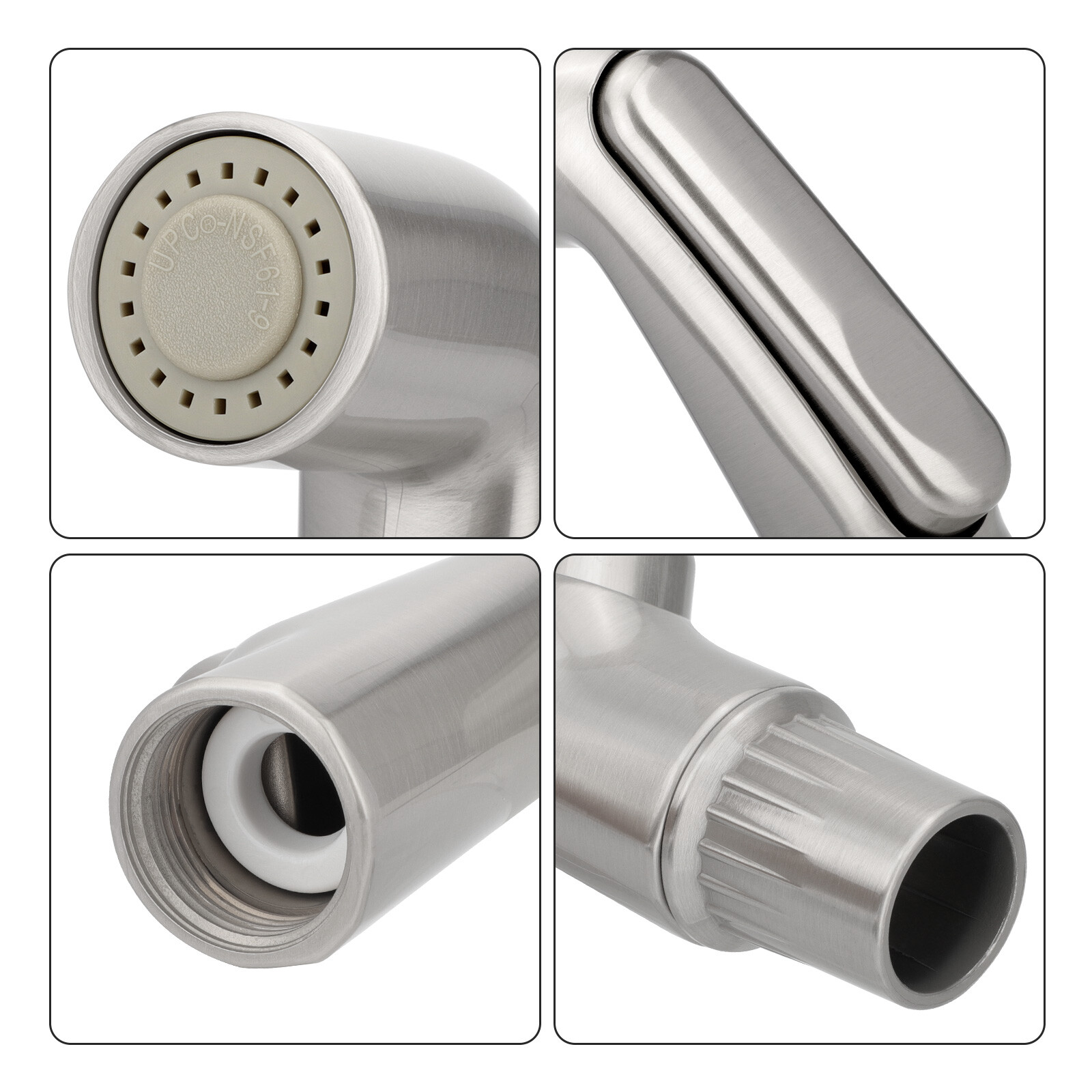Kitchen Sink Side Sprayer Head Replacement Universal Attachment Pull Out Faucet