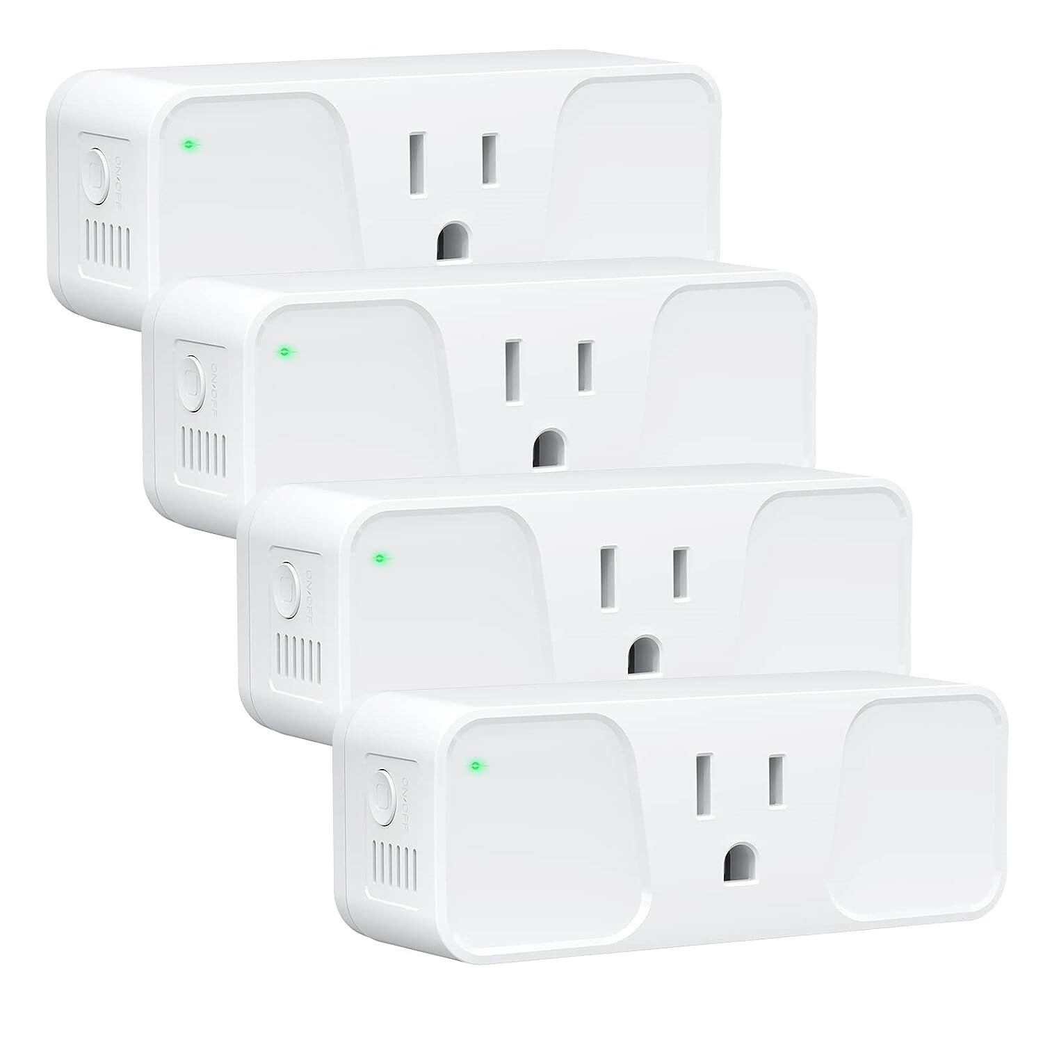 🔥🔥4 Pack Milfra WiFi Smart Plug Wi-Fi Outlet Compatible w/ Alexa & Google🔥🔥