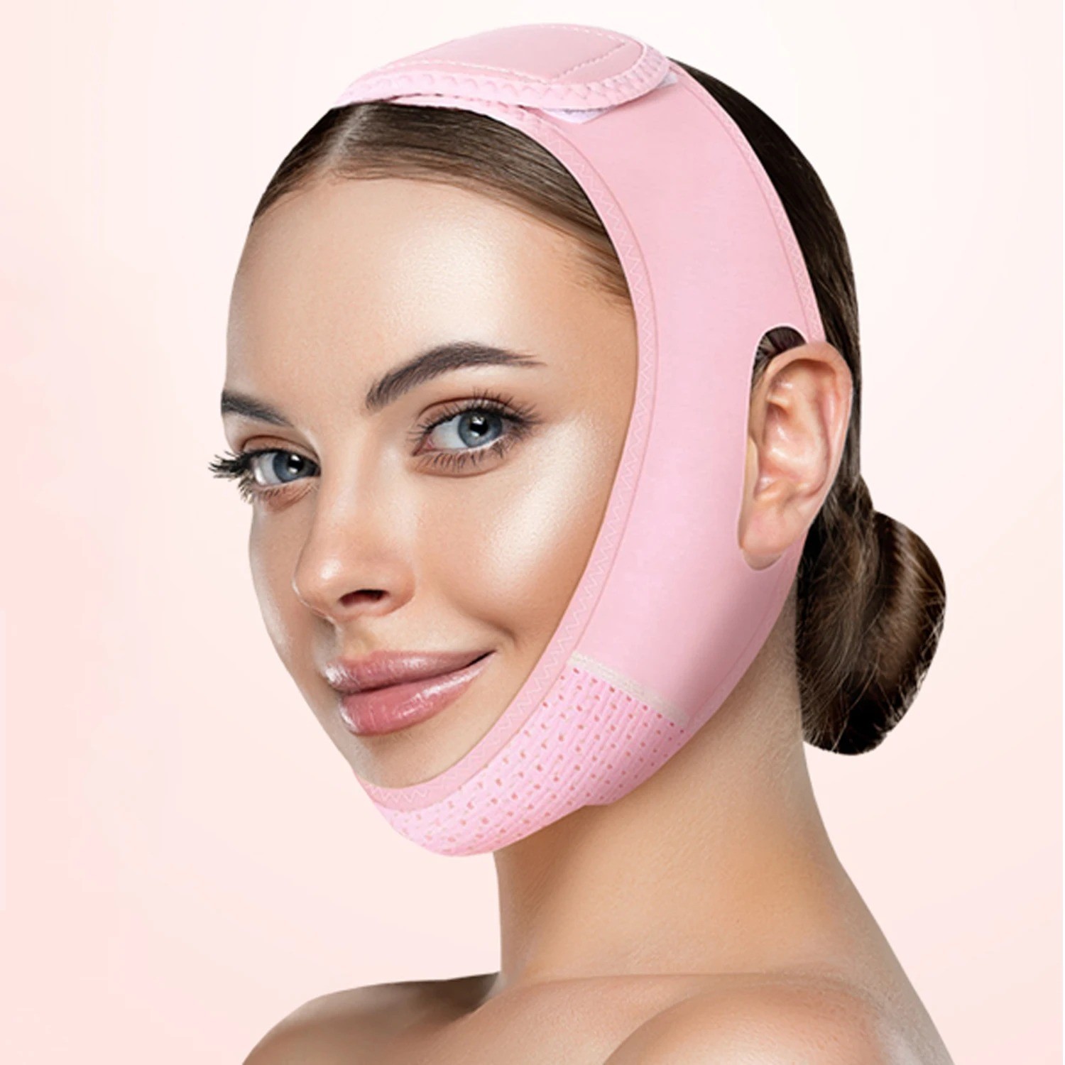 Reusable V Line Face Mask Chin Up Strap Double Chin Reducer Patch