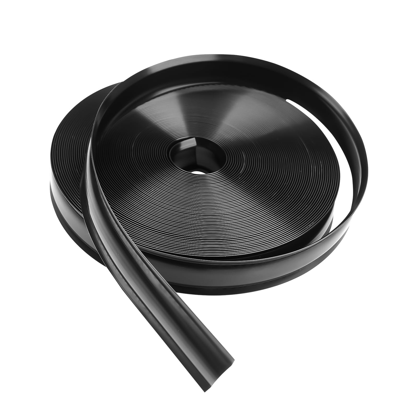 1" Black Vinyl Trim Molding Screw Cover RV Camper Travel Trailer (25 ft) | Vinyl