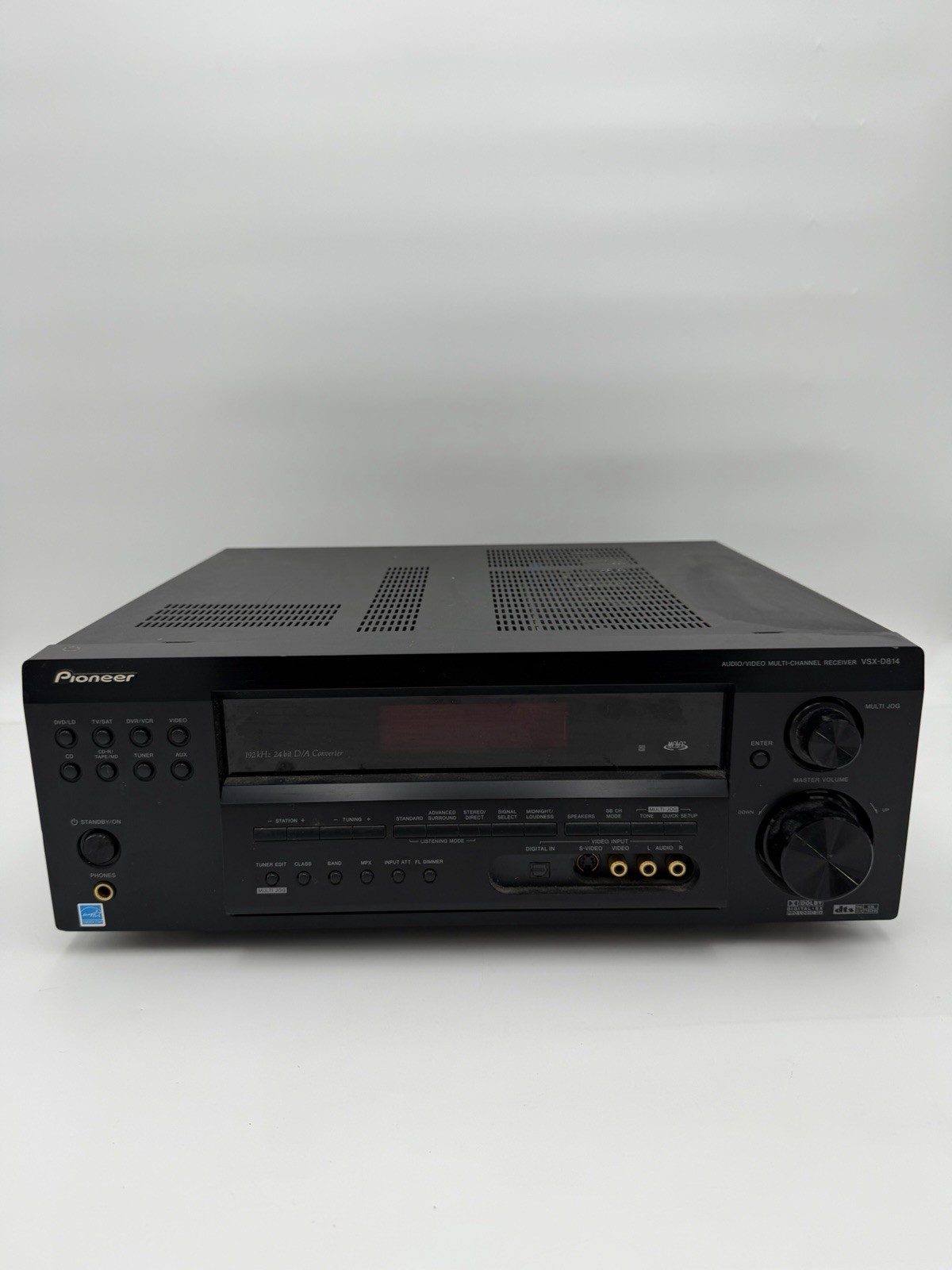 Pioneer VSX-D814-K 7.1 Ch 300W Dolby Digital Surround Receiver Amplifier