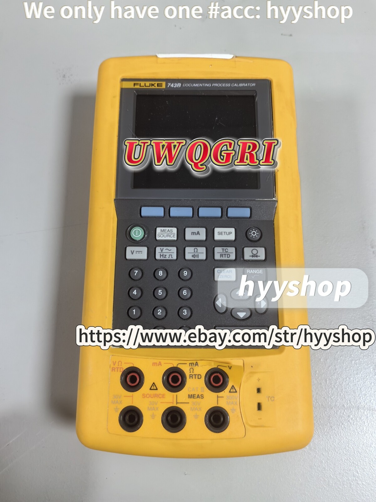 1PCS FLUKE, 743B process calibrator