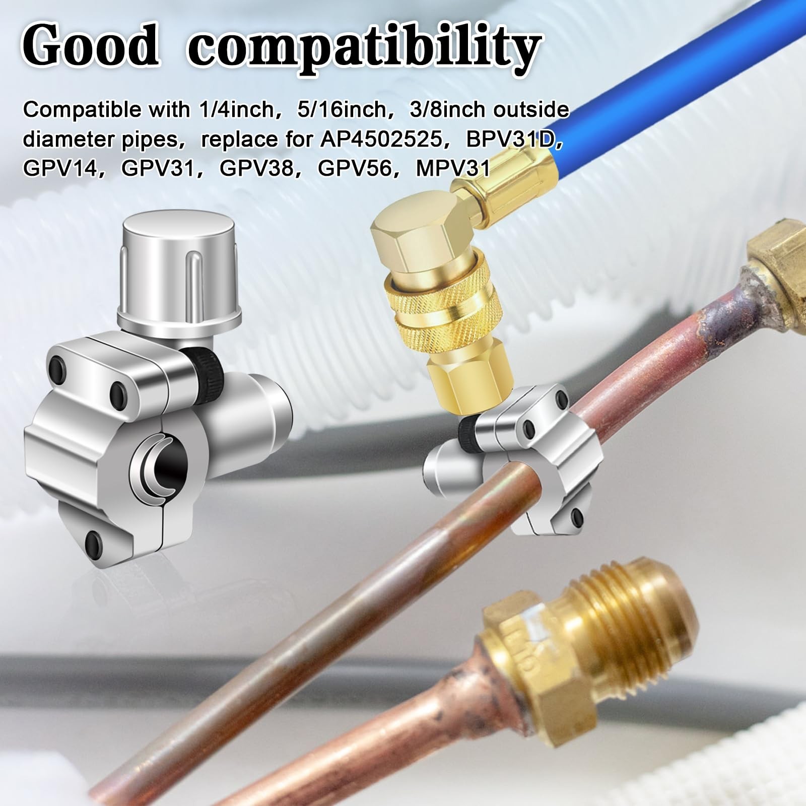 Refrigerator hose with Gauge Gauge A