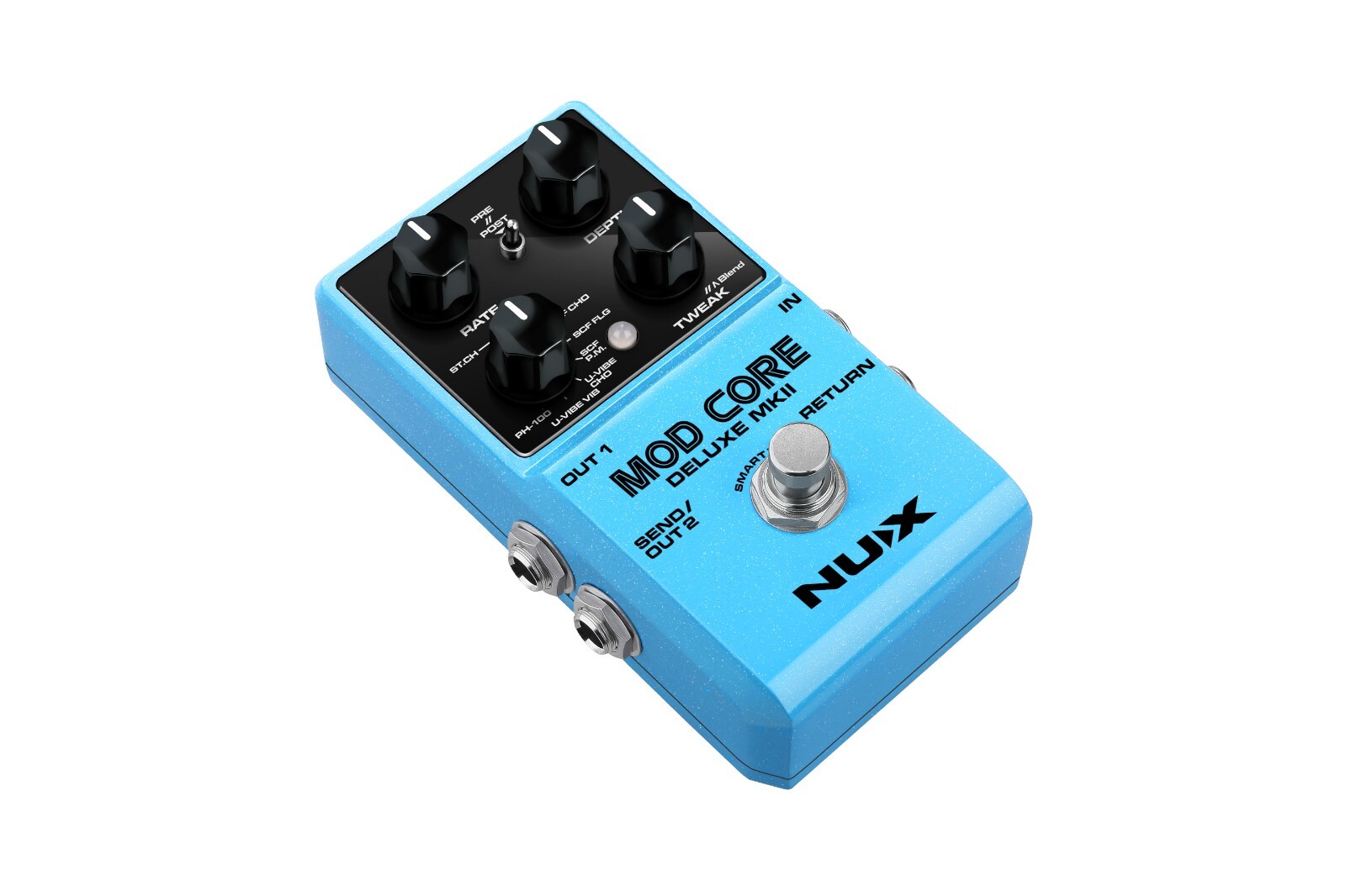 New NUX Mod Core Deluxe MKII Modulation Guitar Effects Pedal