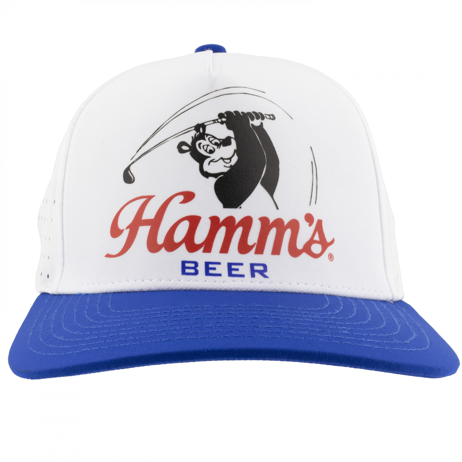 Hamm's Beer Golf Swing Adjustable Hat Multi-Color