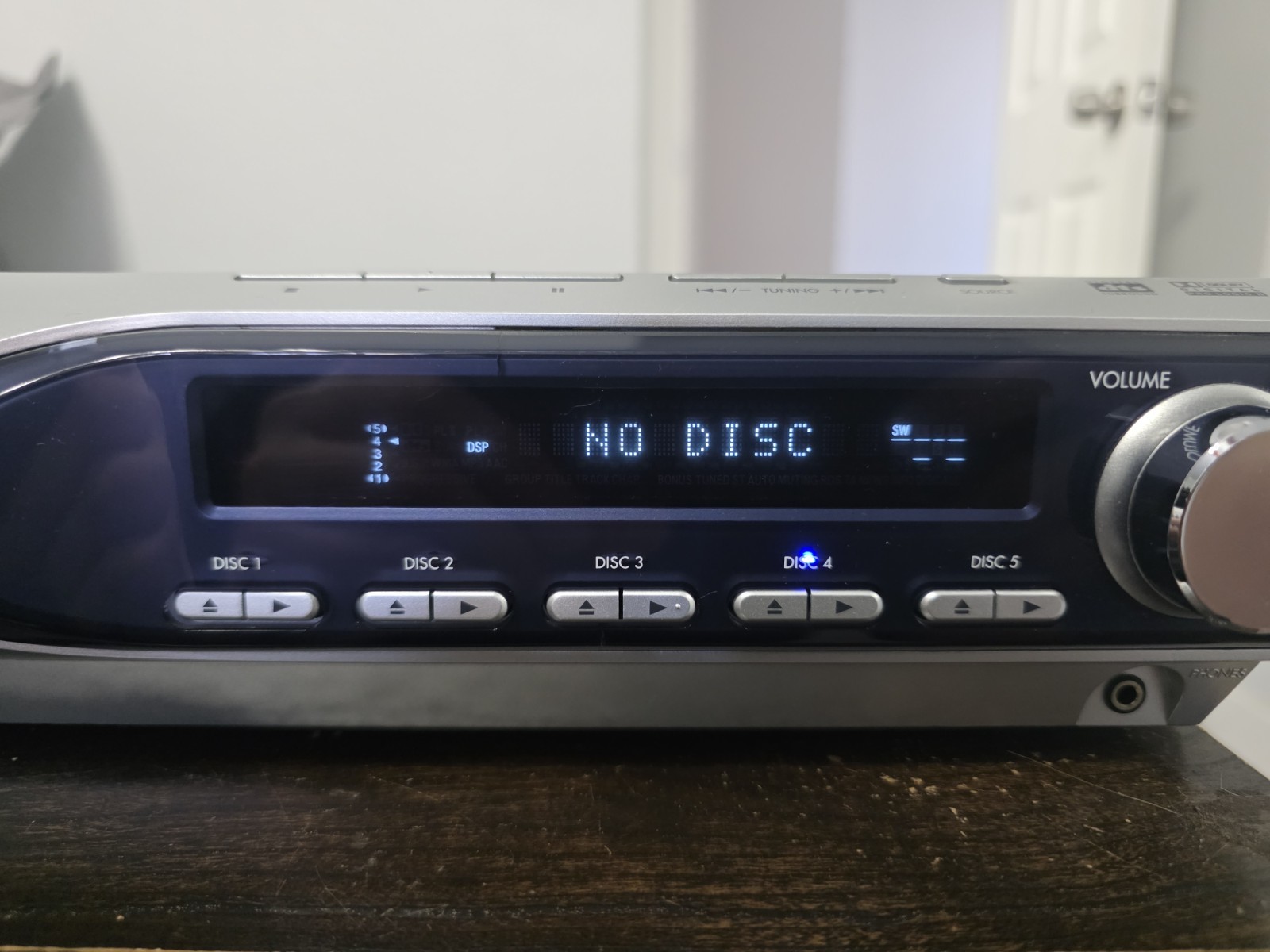 JVC TH-M505 5-Disc DVD Digital Theater System Receiver Tested Working – Read