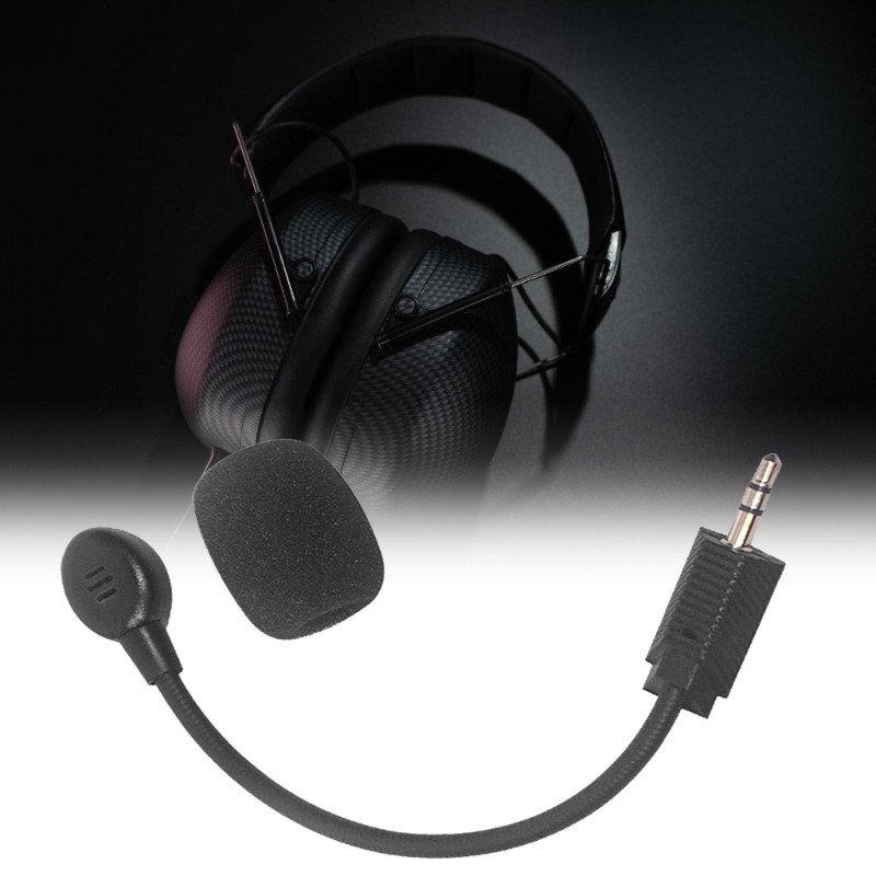 Flexible 3.5mm Microphone for Rig700 Headsets for Game Communication Streaming