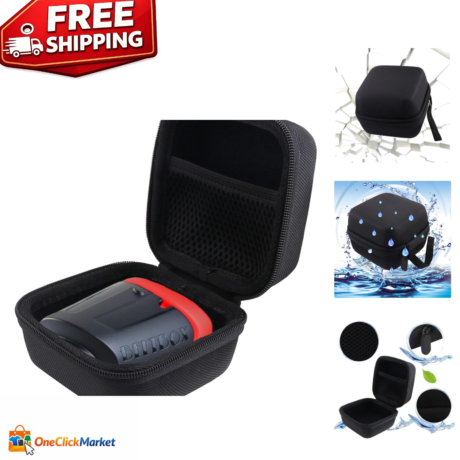 Luxurious Hard EVA Case for BELTBOX 3.0 Vocal Dampener - Travel Essential