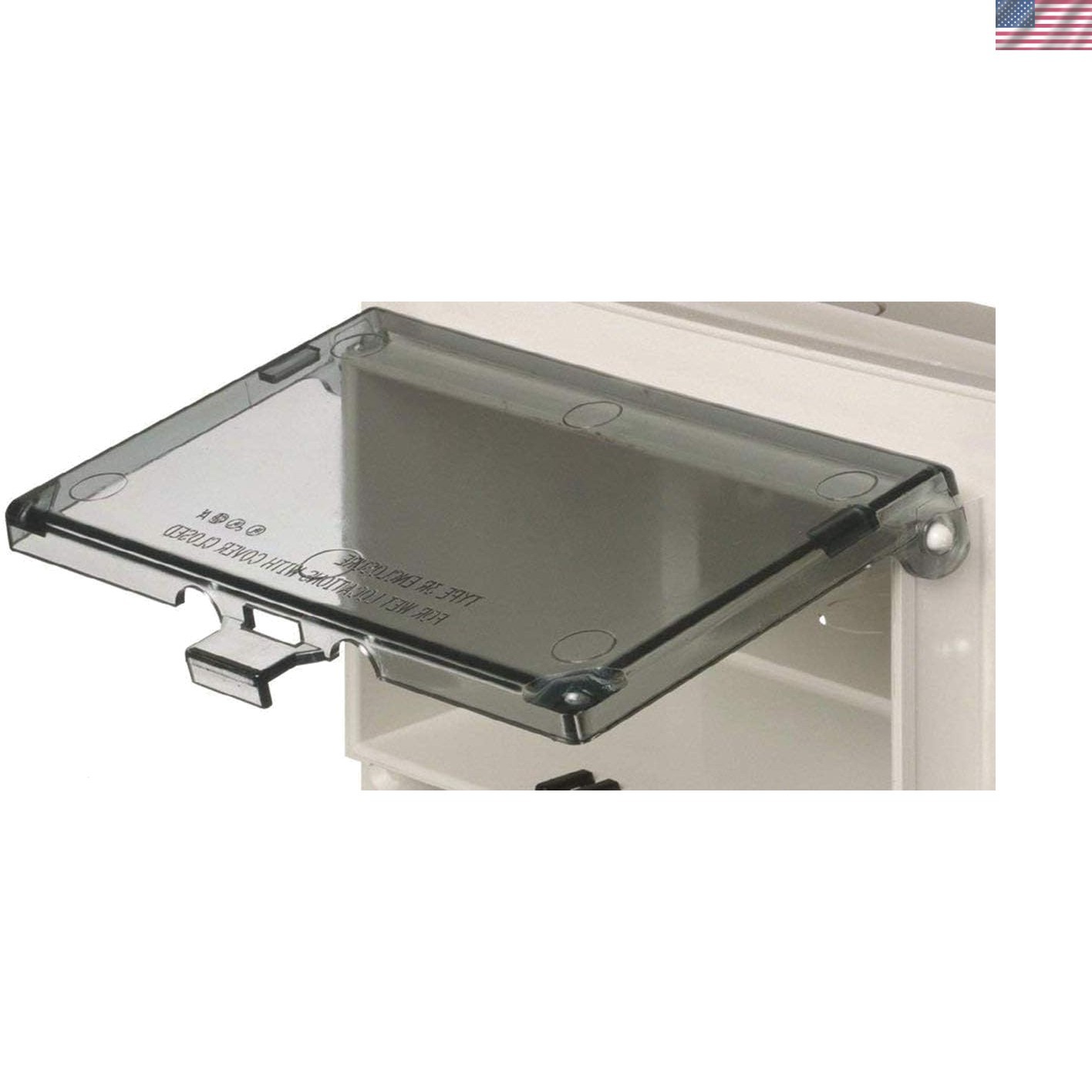 Extra Duty Clear Outlet Cover for Outdoor Use - Direct Fit for Arlington DBHS1C