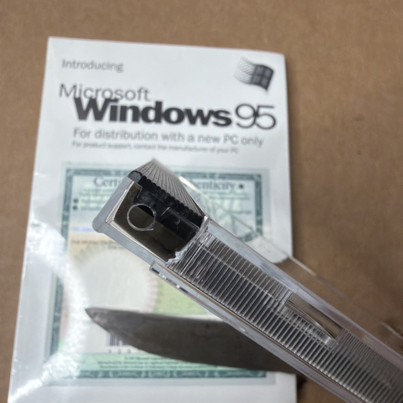 Microsoft Windows 95 Install CD-ROM Product Key & User Guide