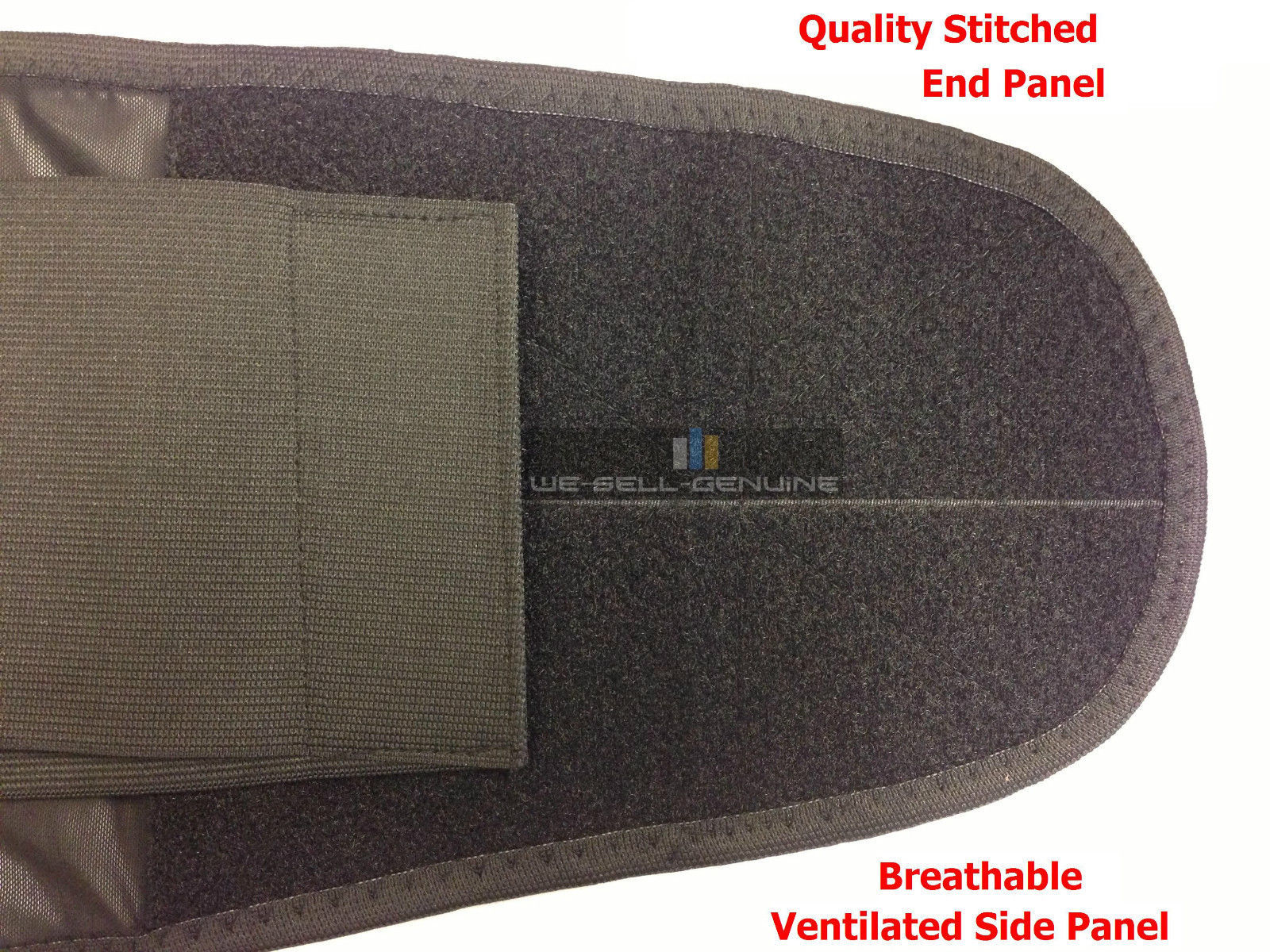 Double Pull Magnetic Lumbar Lower Back Support Belt Brace Pain Relief - 27"-64"