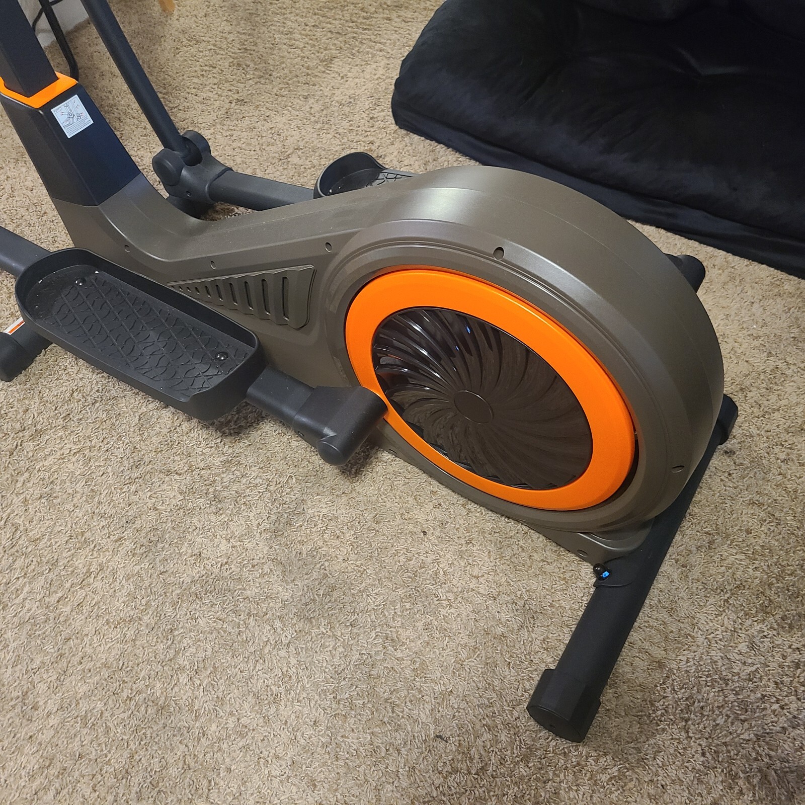 Elliptical Exercise Machine Hyper-Quiet 16 Resistance Levels, 400LBS Capacity