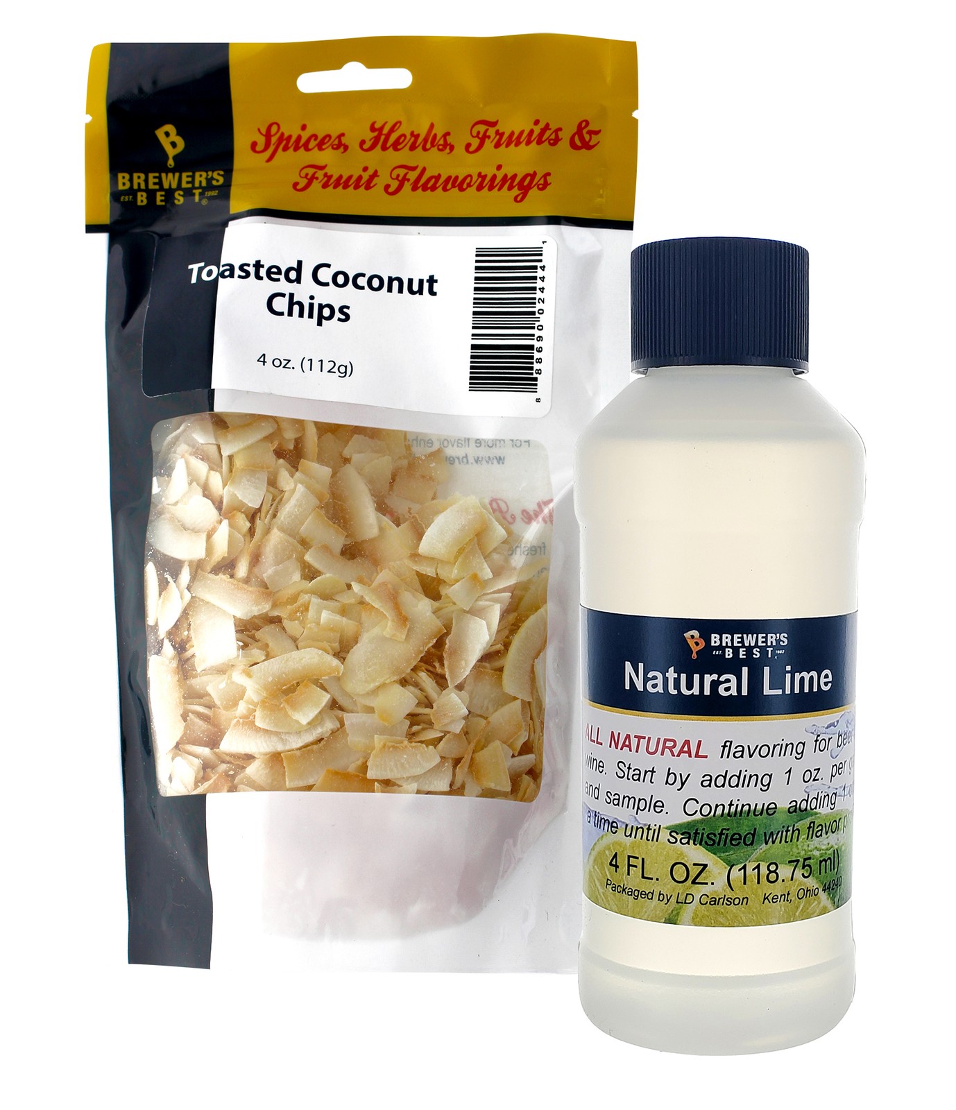 Brewer's Best - Flavor Bundle - Lime and Coconut - For Home Brewing