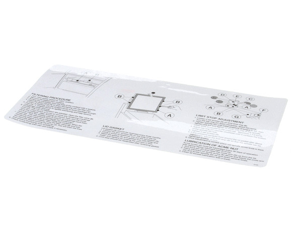 16182 Henny Penny Label-Filter Instruction Genuine OEM HEN16182