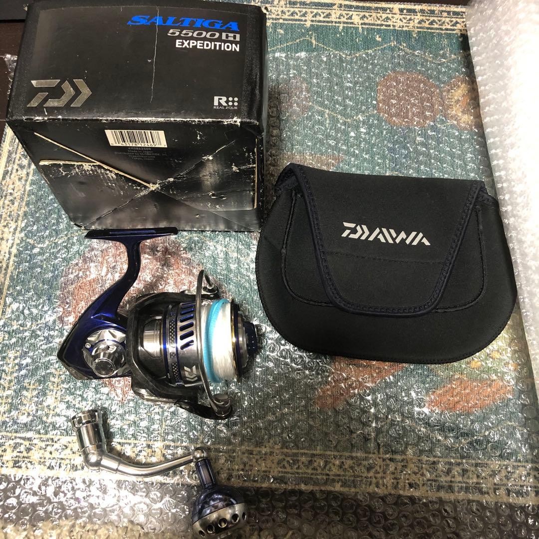 DAIWA 14 Saltiga Expedition 5500H Fishing Reel Used JDM Japan