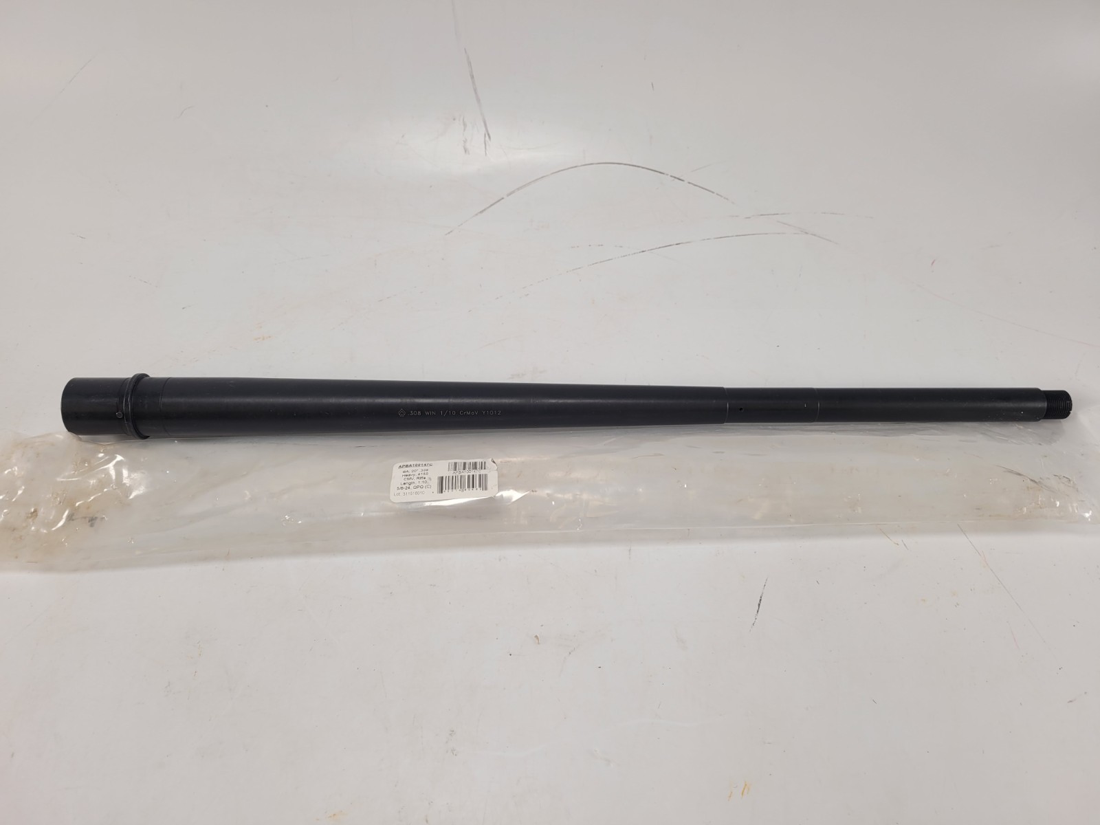 .308 Win 1/10 CrMoV Y012 BA, 20" CMV Rifle Length 1:10 5/8-24 APBA100147C