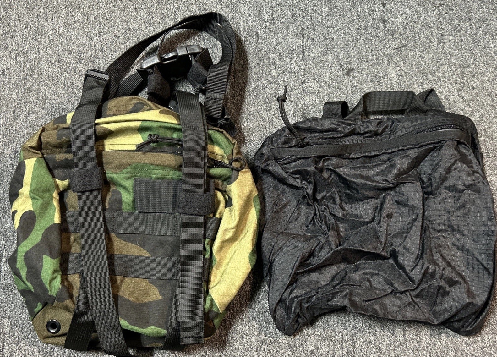 US Military Gregory UM21 SPEAR Woodland Camo Buttpack / Pouch / Waist Pack