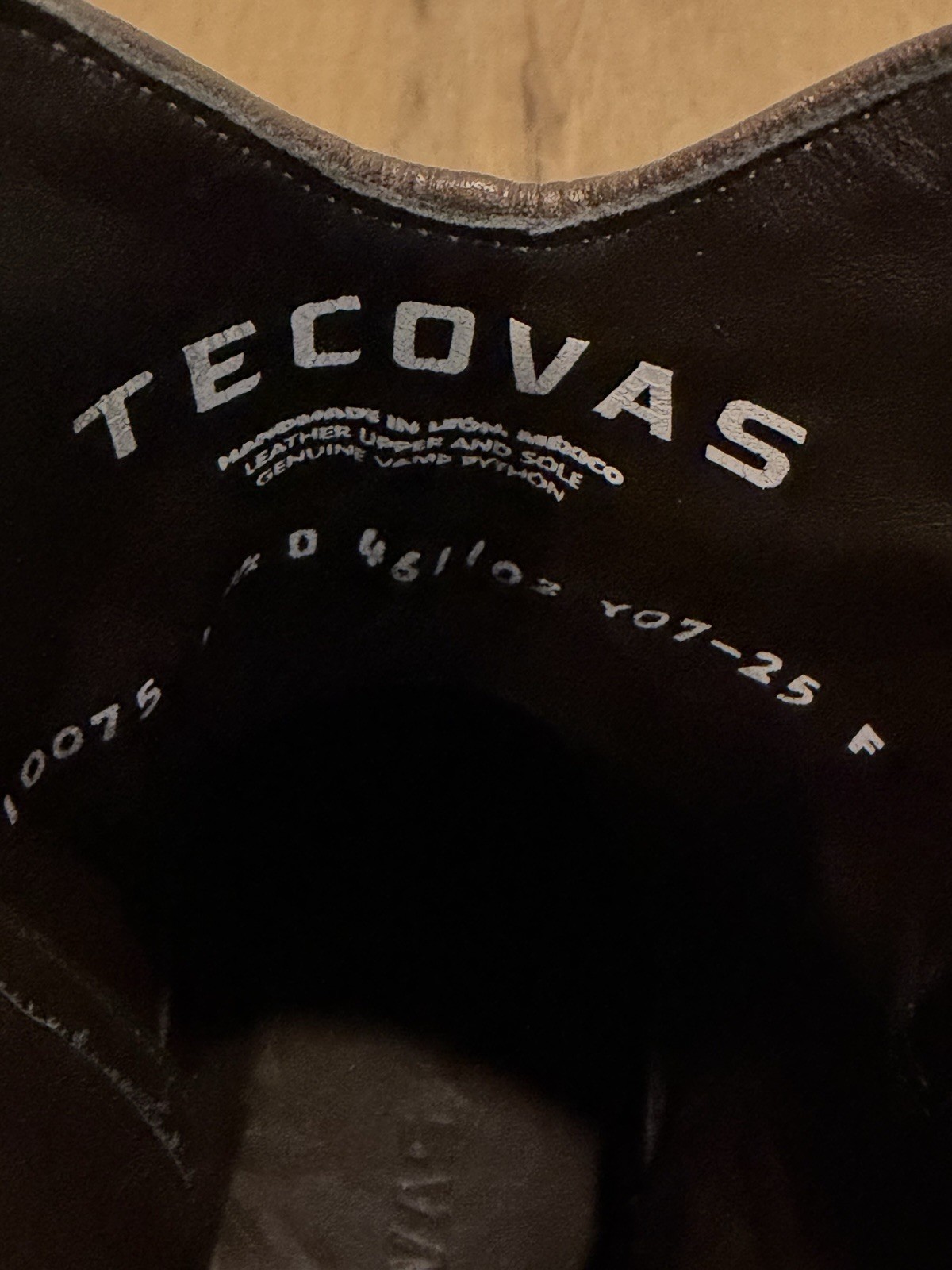 Tecovas Exotic Python Boots 12.5 D