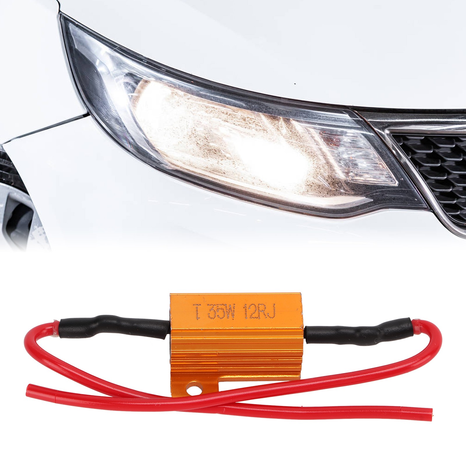 2 Sets LED Load Resistor Kit Superior Performance For Fog Lights