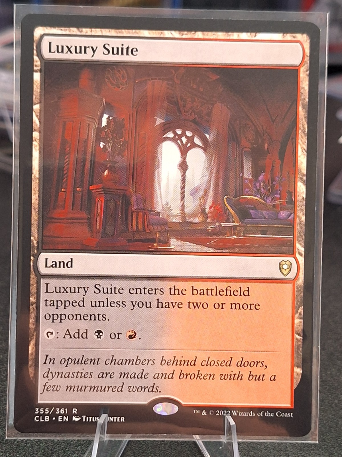 Luxury Suite Commander Legends: Battle for Baldur's Gate Rare Regular
